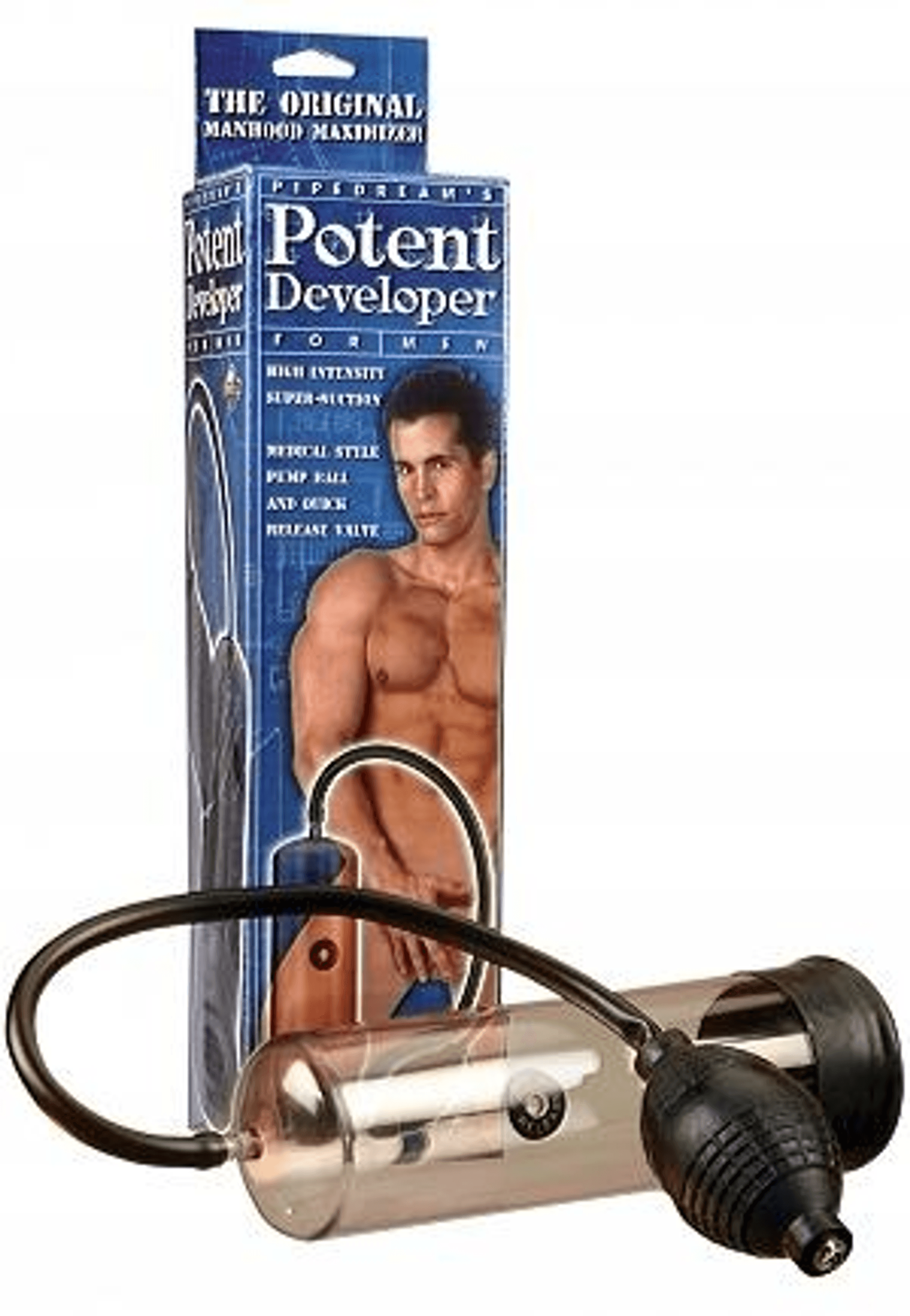 Potent Developer Pump – Suction Penis Pump for Confidence Play