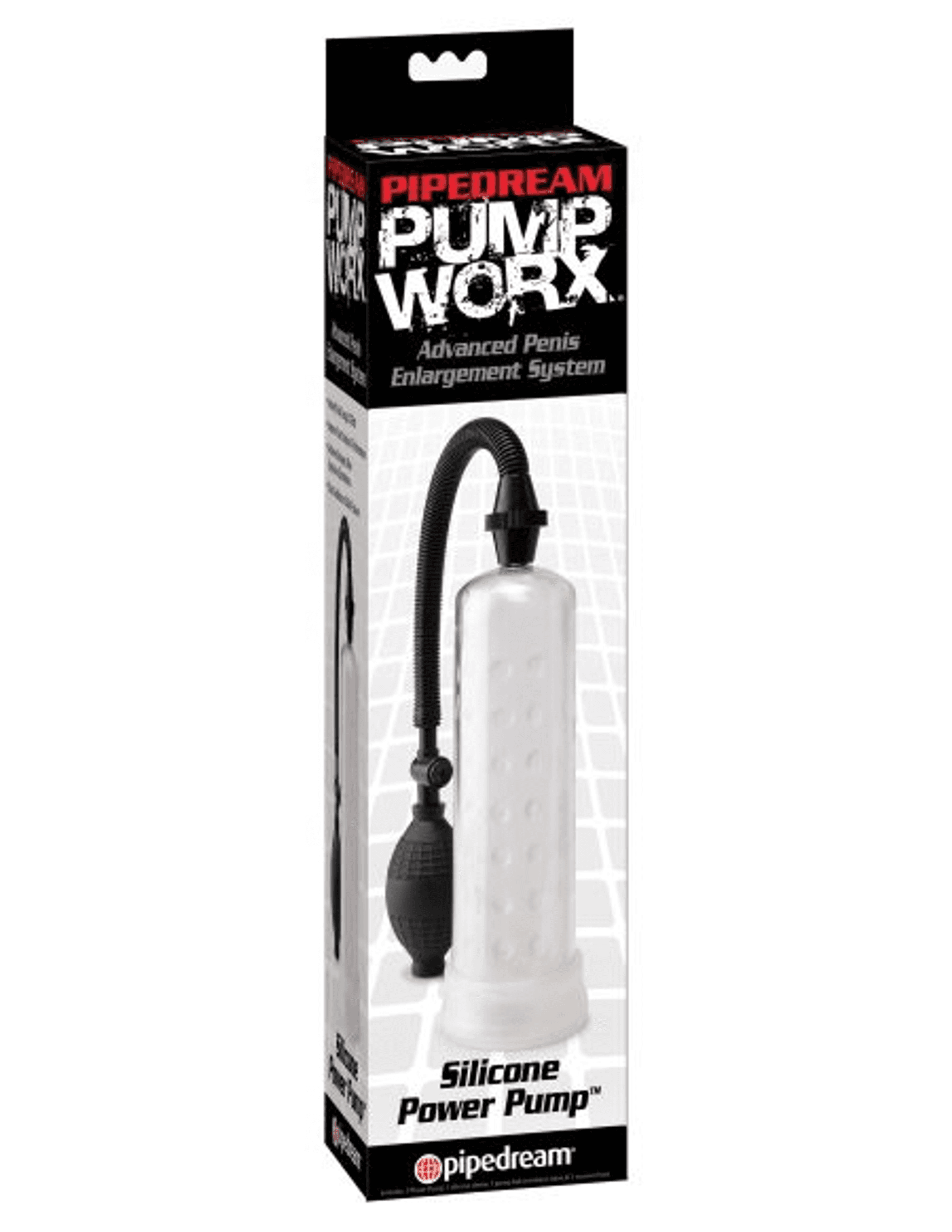 Pump Worx Silicone Power Pump Clear | Manual Pump