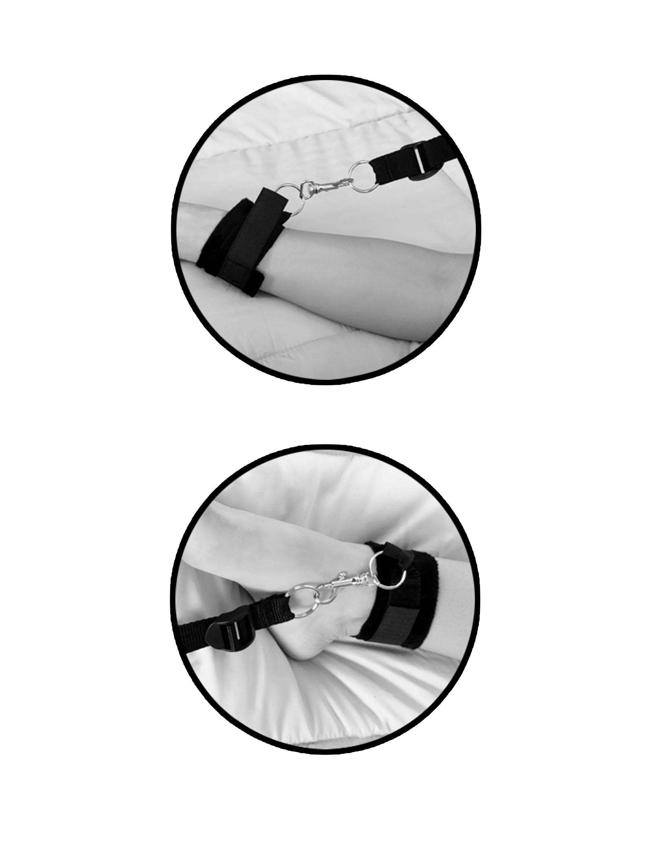 Fetish Fantasy Limited Edition Wraparound Mattress Restraints