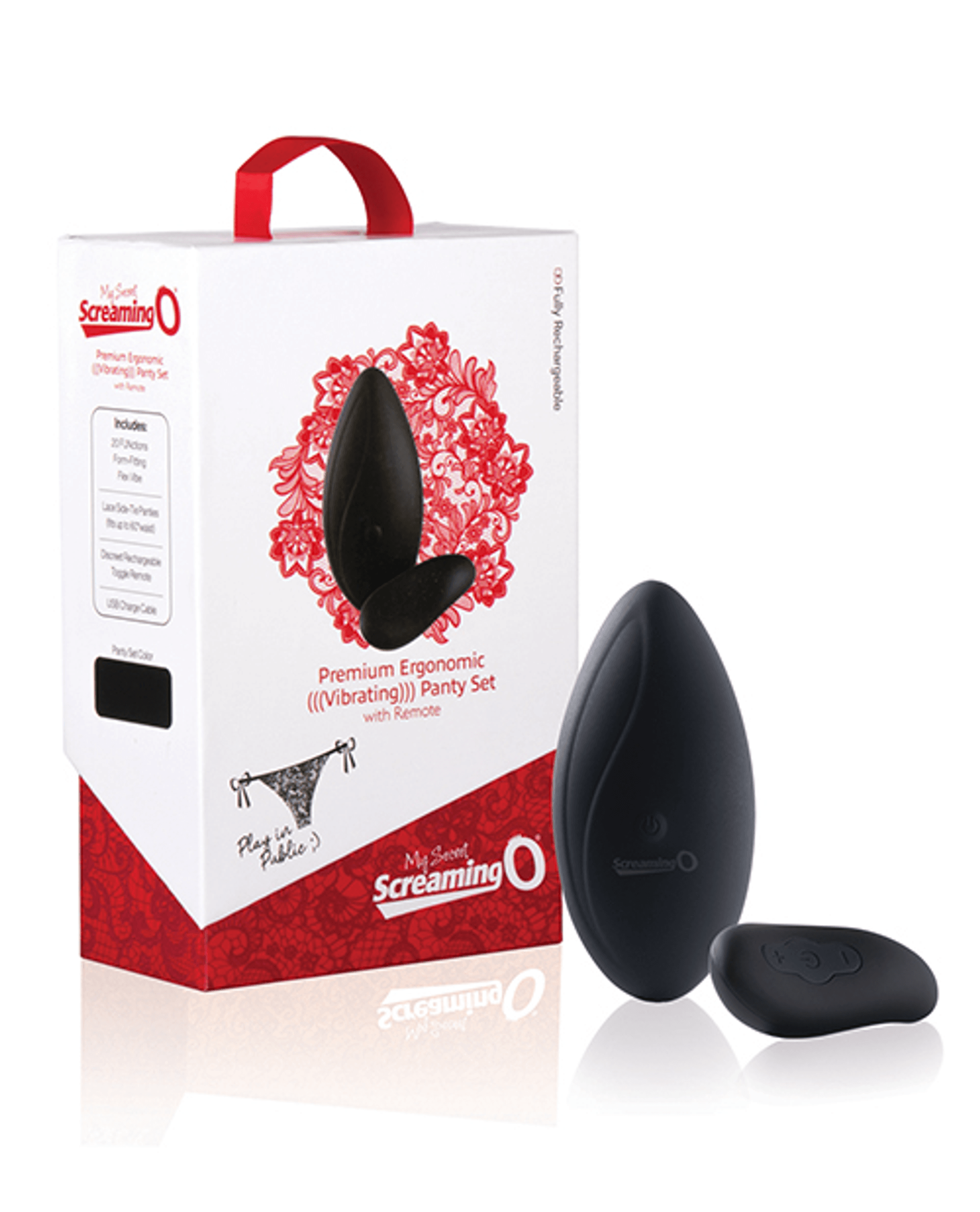 Premium Ergonomic Vibrating Panty Set with Remote