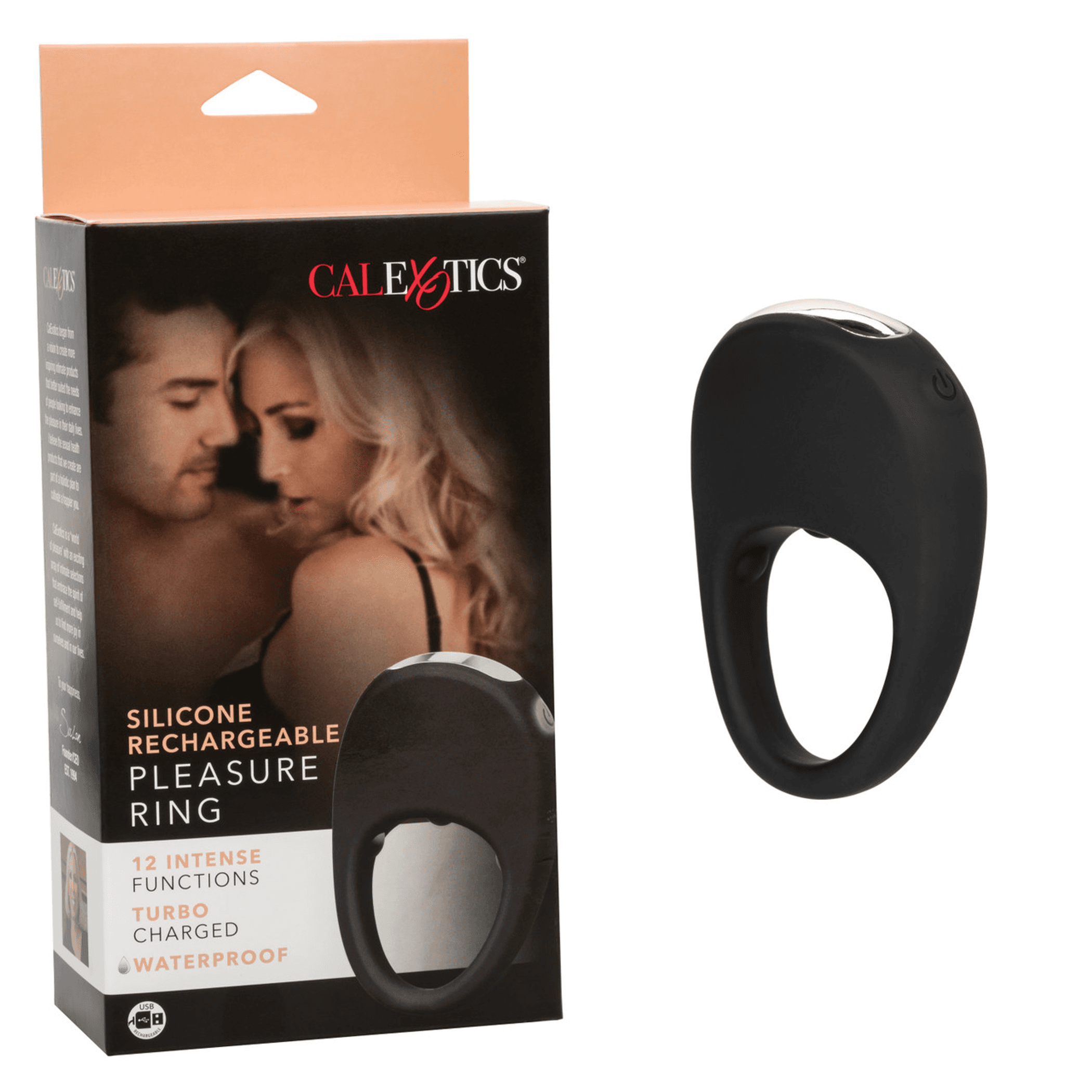 Silicone Rechargeable Pleasure Ring | Vibrating Couples Ring