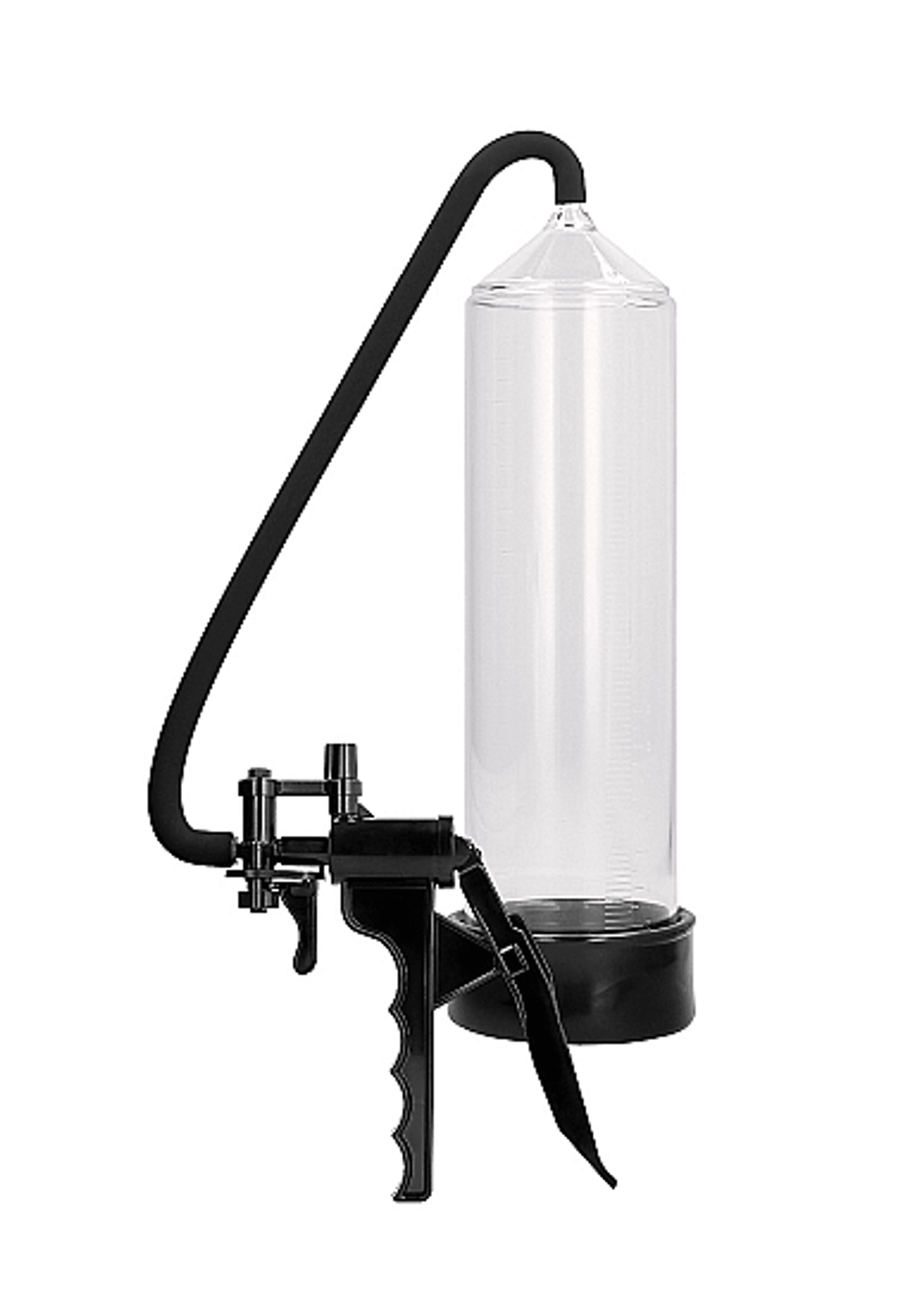 Pumped Elite Beginner Pump Transparent | Clear Starter Suction Pump