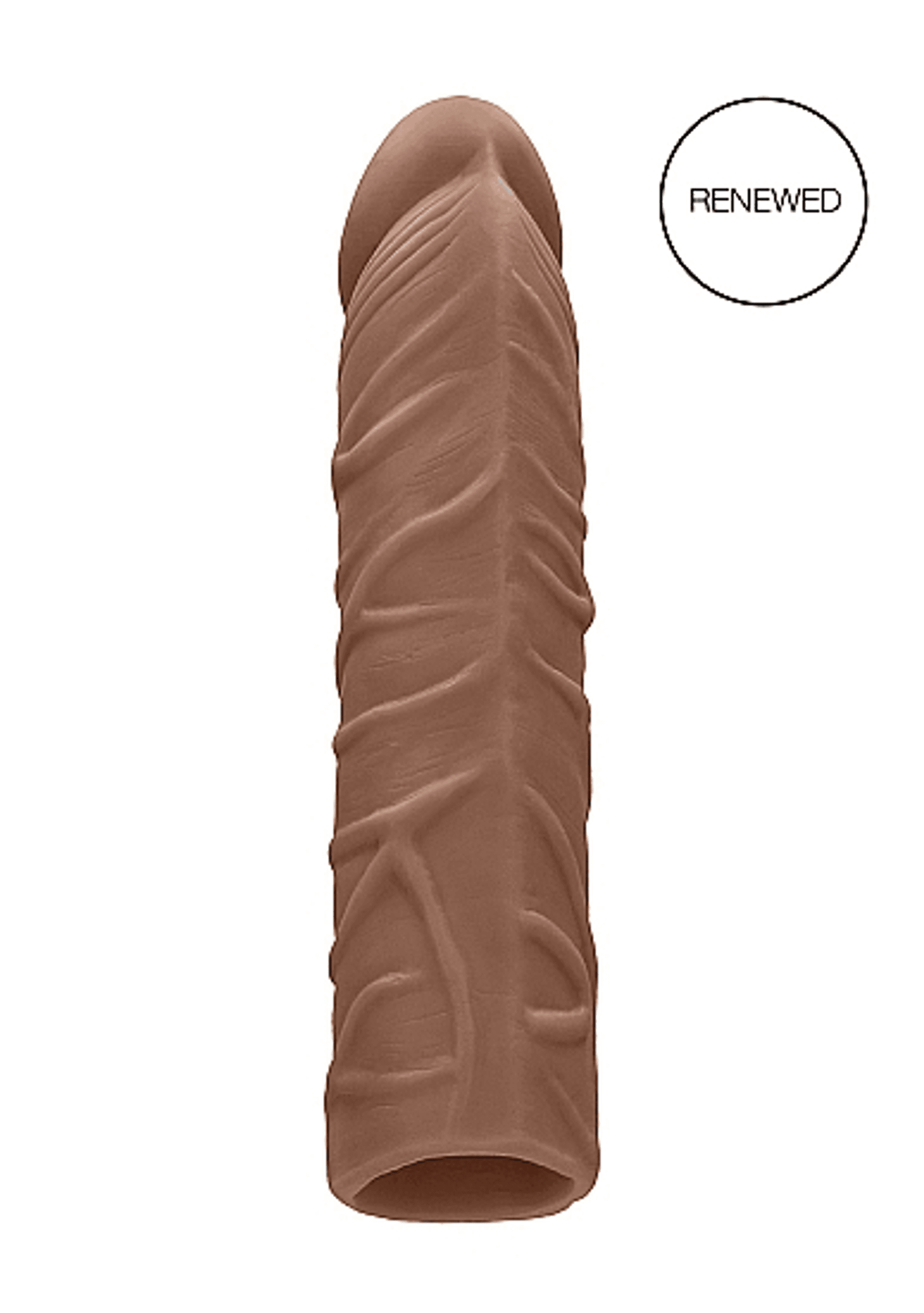 RealRock Penis Sleeve 7in Tan | Girth & Length Extender