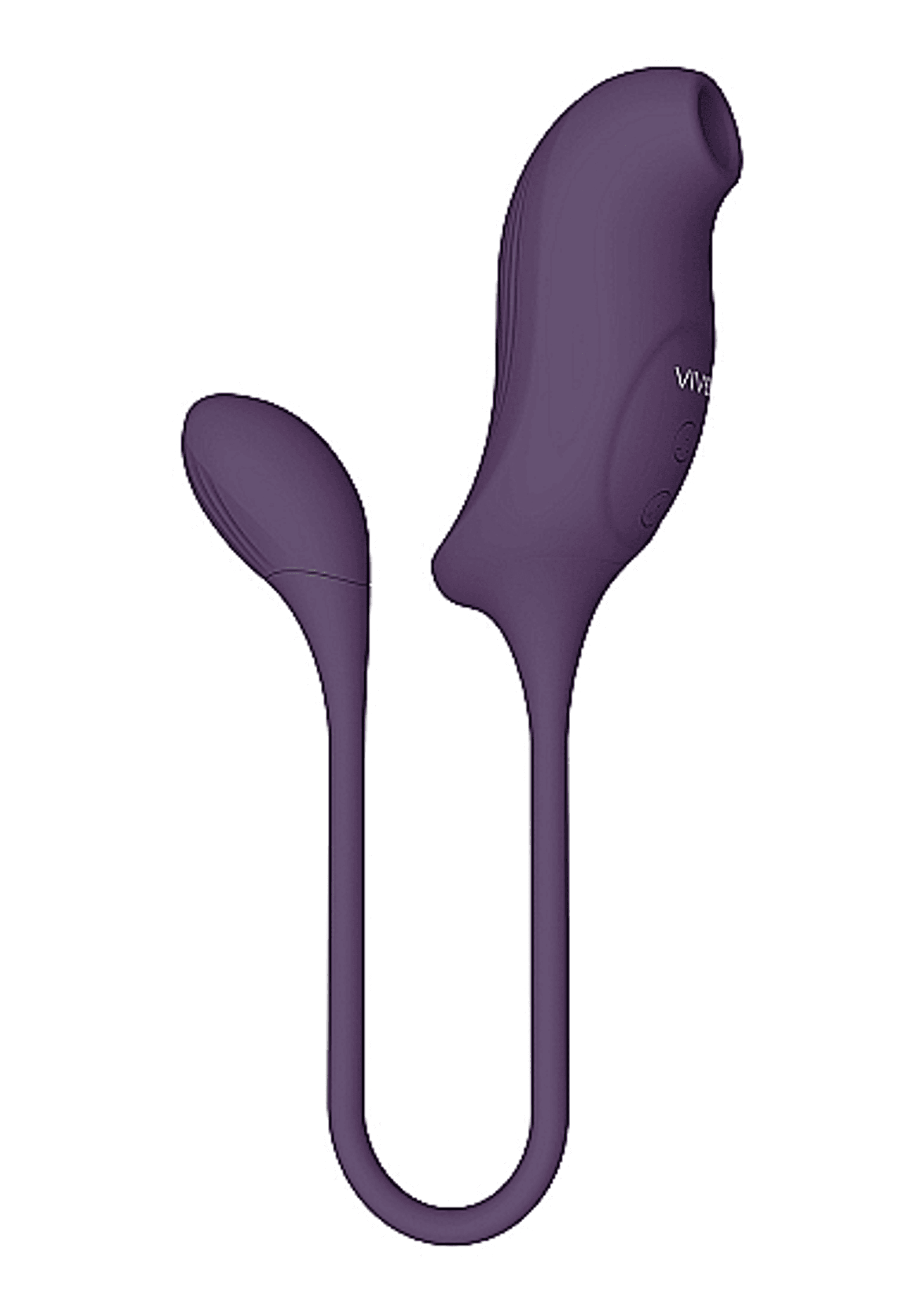 Vive Quino Air Wave Vibrating Egg – Purple