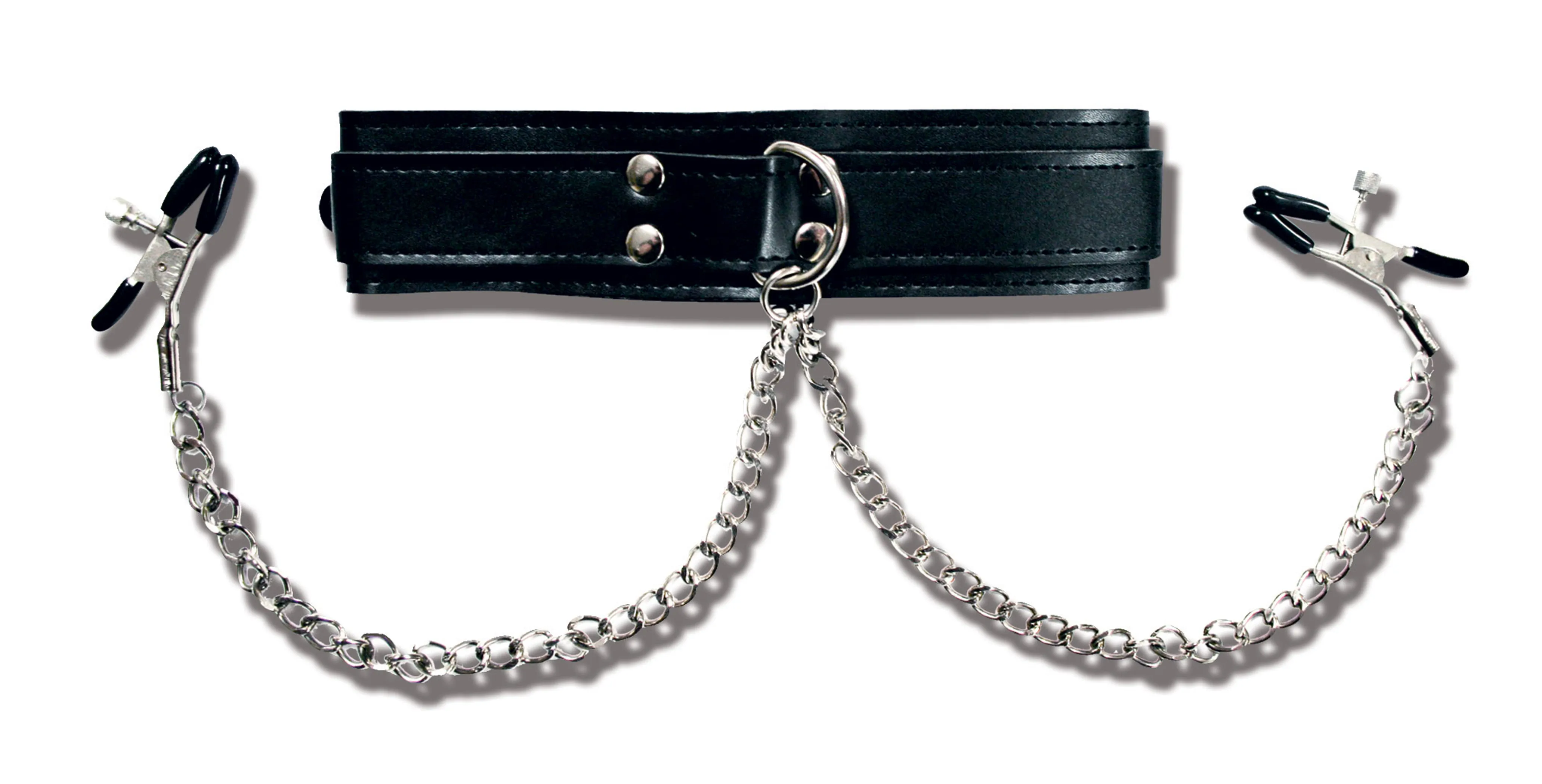Premium Collar with Nipple Clamps