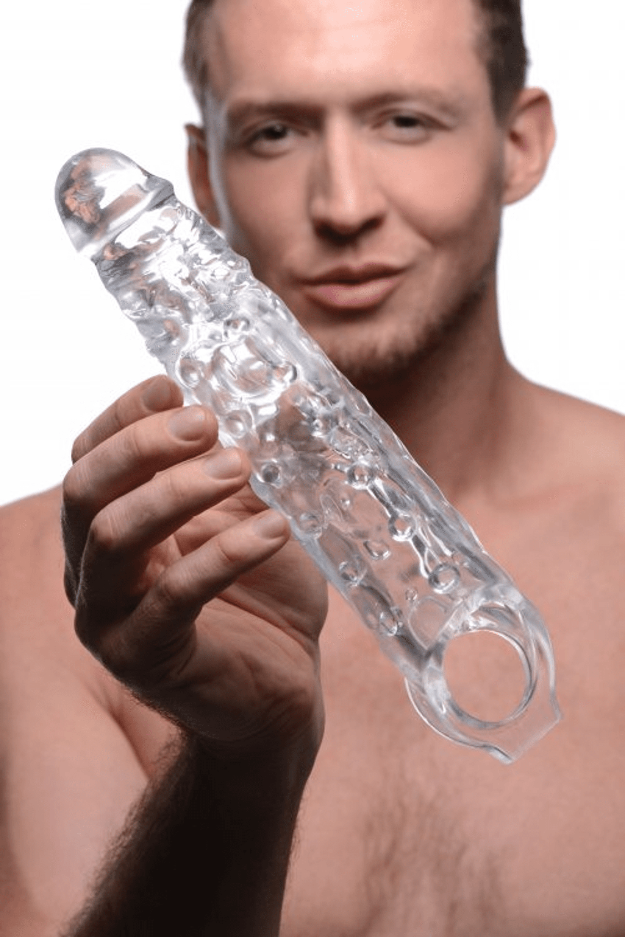 Size Matters 3in Clear Penis Extender | Comfort Sleeve