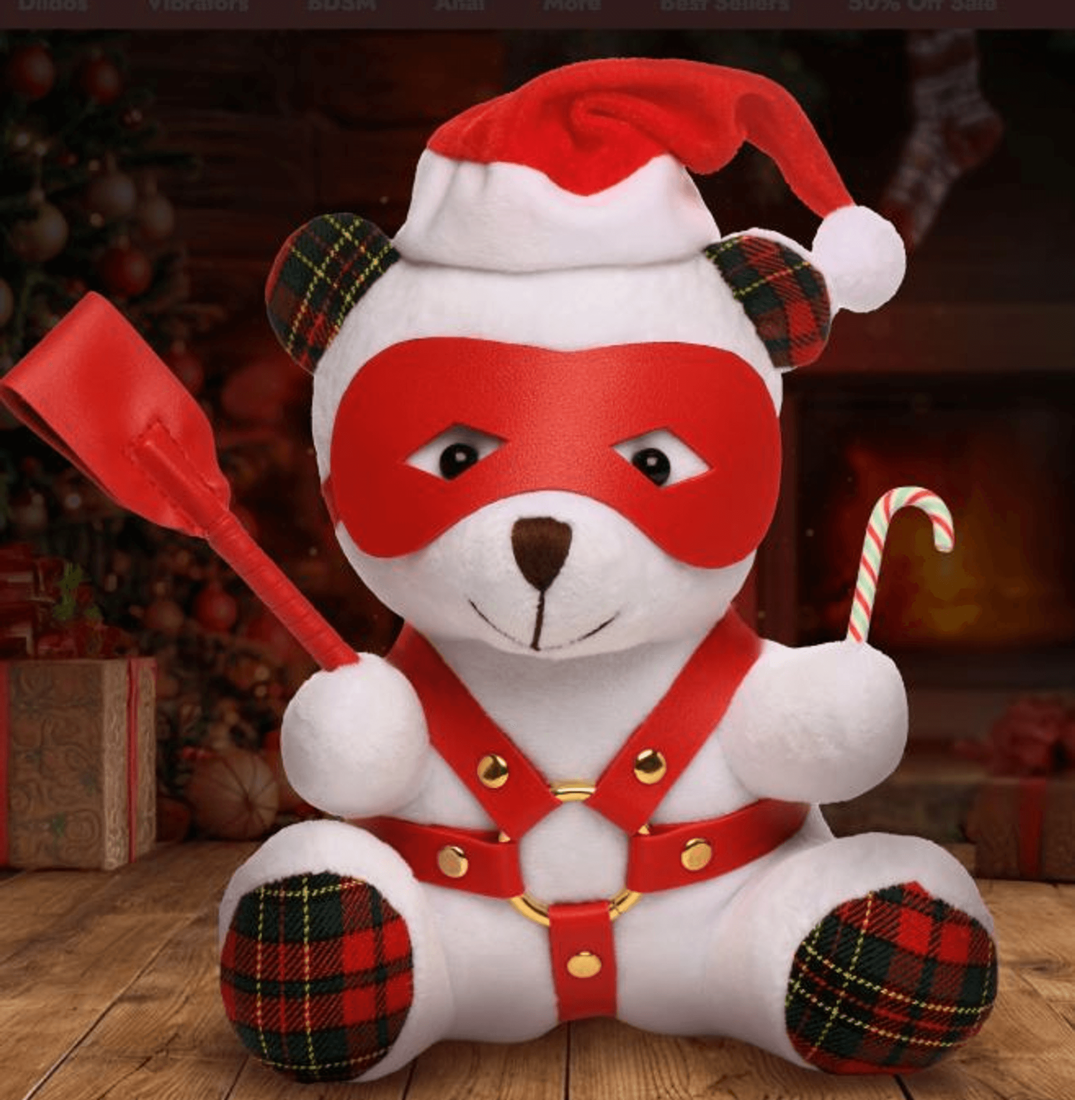MS Holiday Bear White Novelty Gift