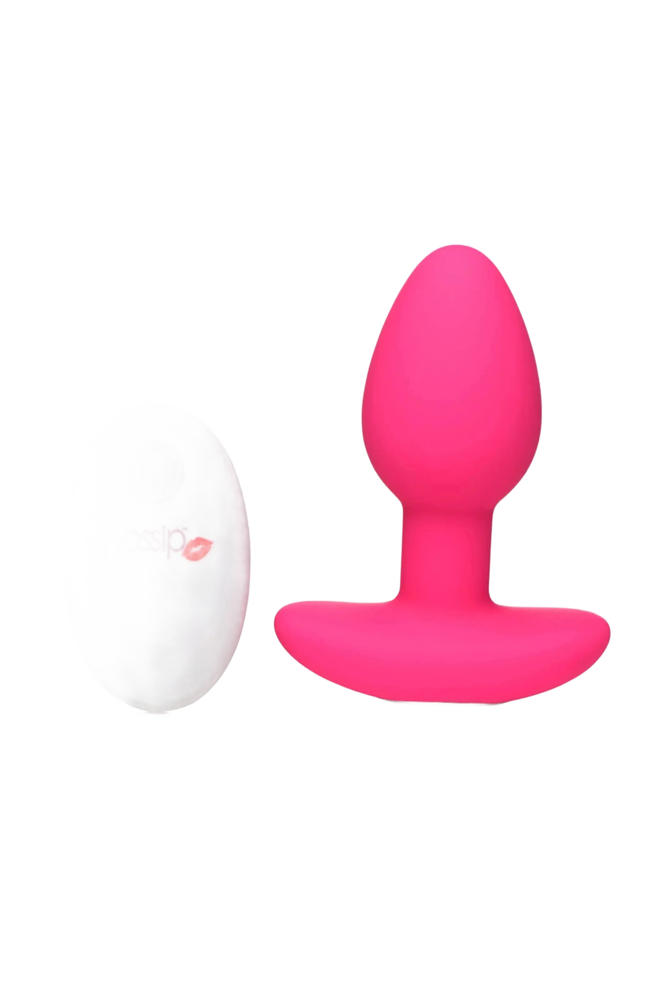 GOSSIP 10X POP ROCKERS PLUG W/ REMOTE MAGENTA CURVE NOVELTIES