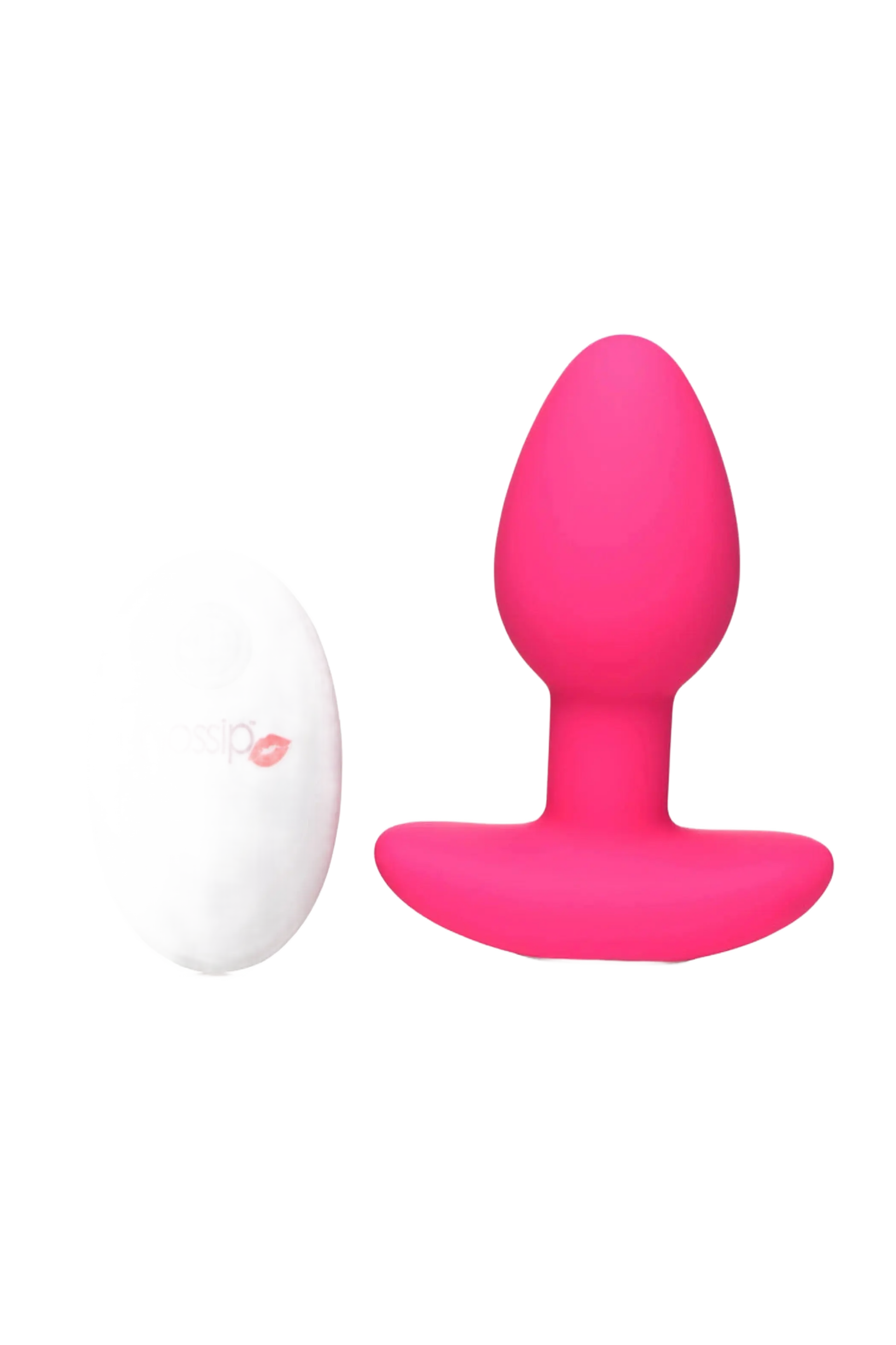 GOSSIP 10X POP ROCKERS PLUG W/ REMOTE MAGENTA CURVE NOVELTIES