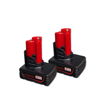 12V 5Ah Li-Ion Rechargeable Drill Pack Battery - 2 Pack IP Power