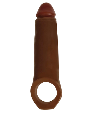 JOCK 2IN ENHANCER W/ BALL STRAP CHOCOLATE CURVE NOVELTIES