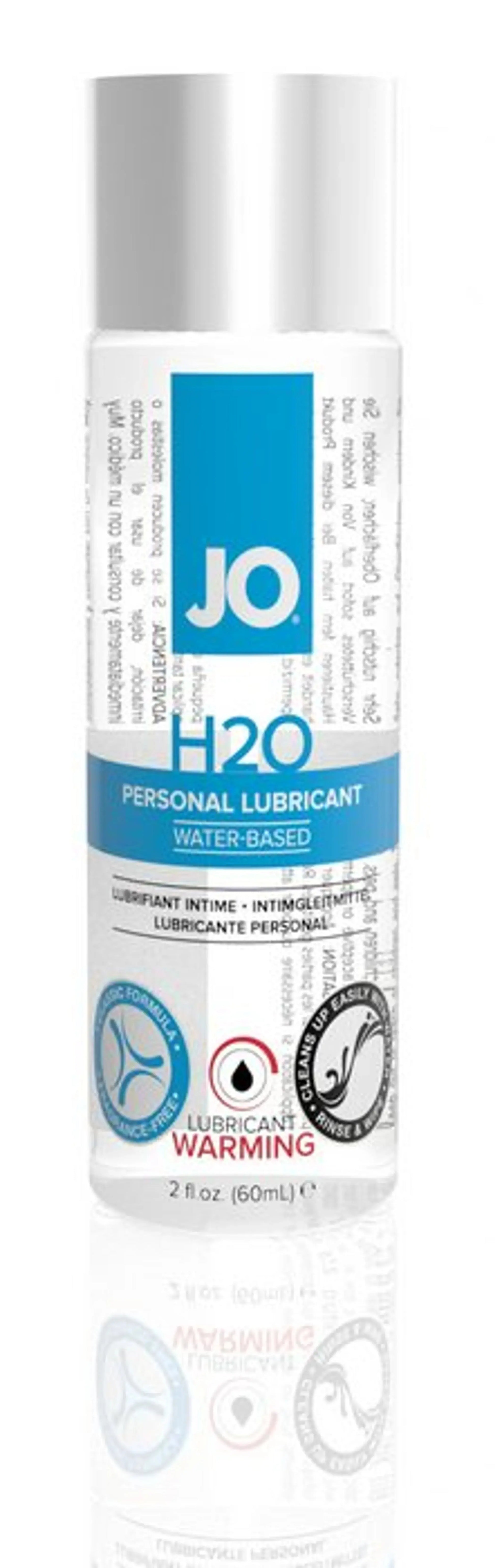 2 oz H2O Warming Lubricant System JO