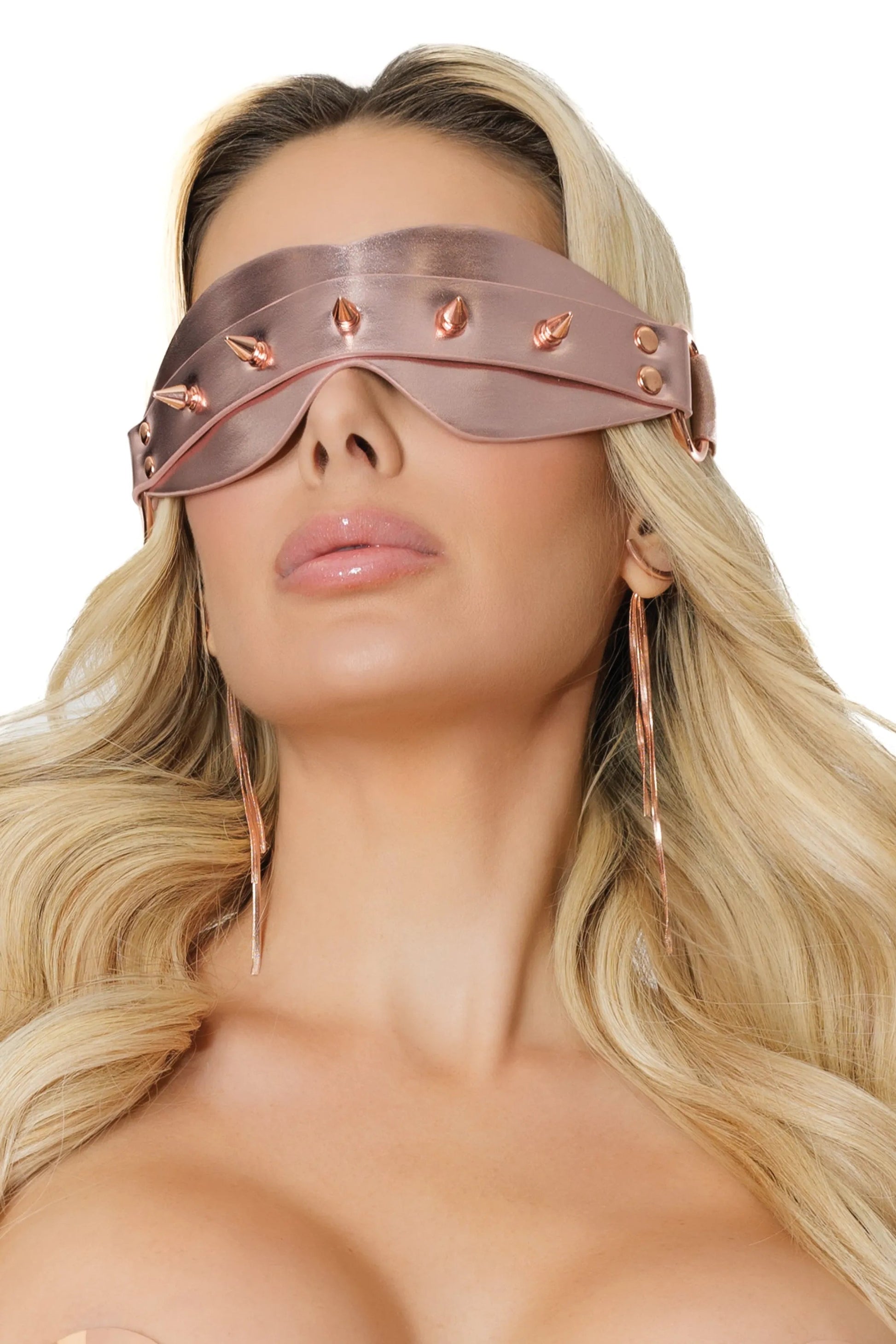 Studded Blindfold Coquette
