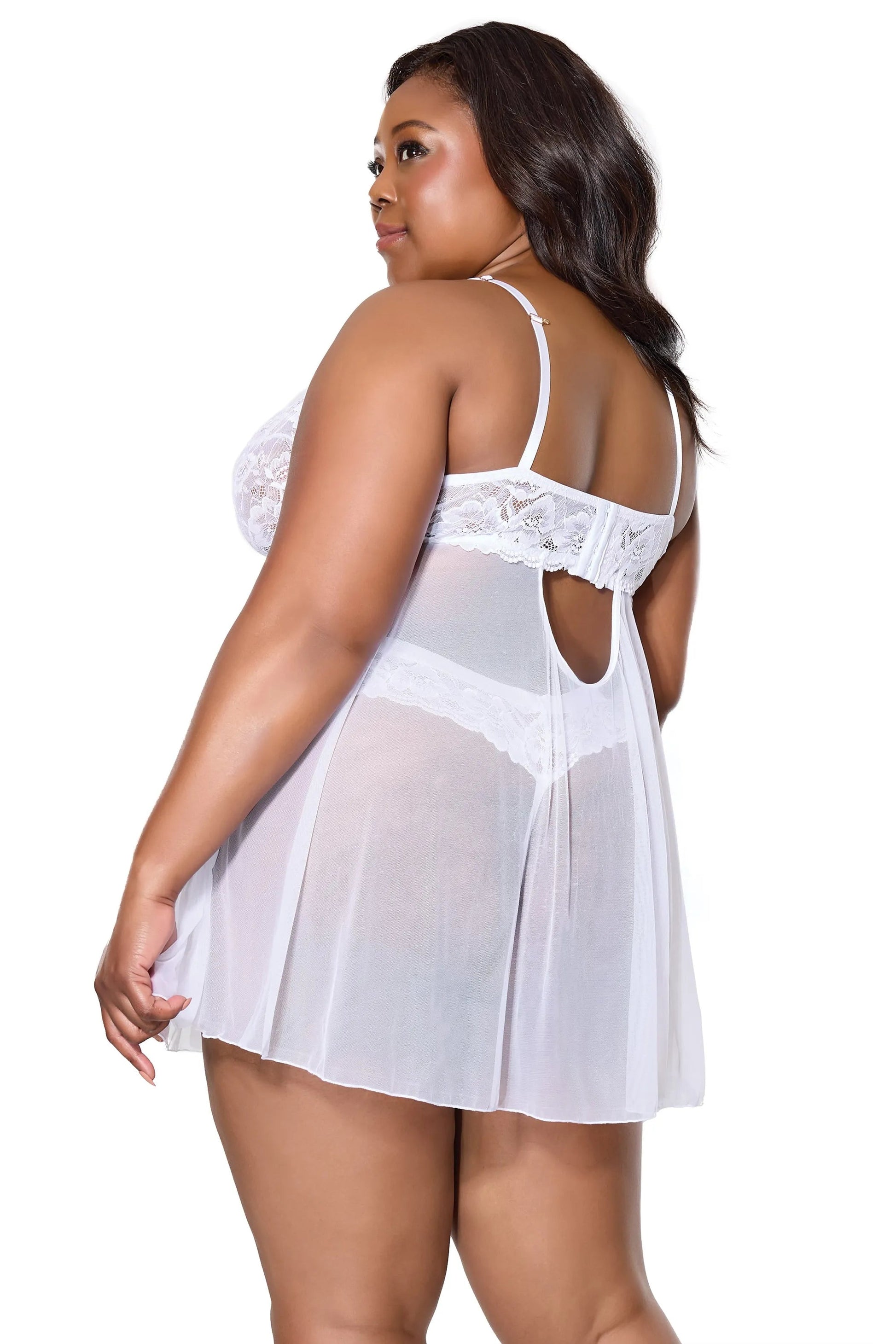 Closer Still Babydoll Set Coquette