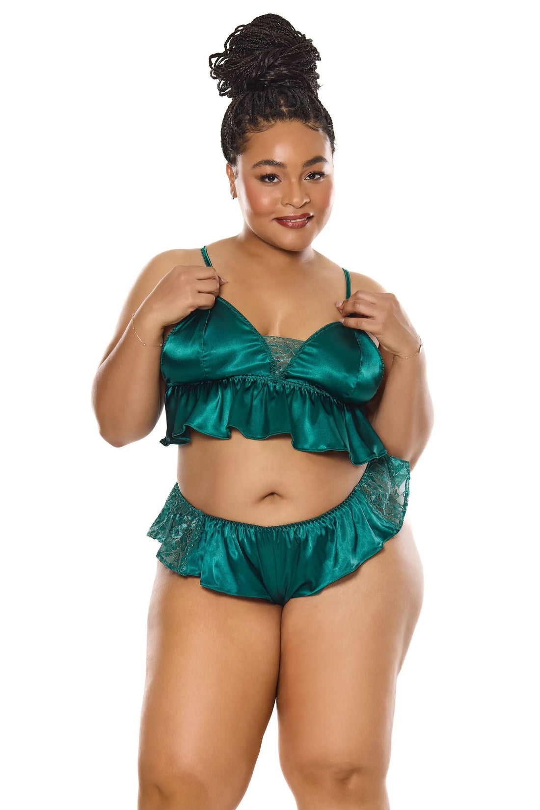 Jade Bralette & Panty Coquette