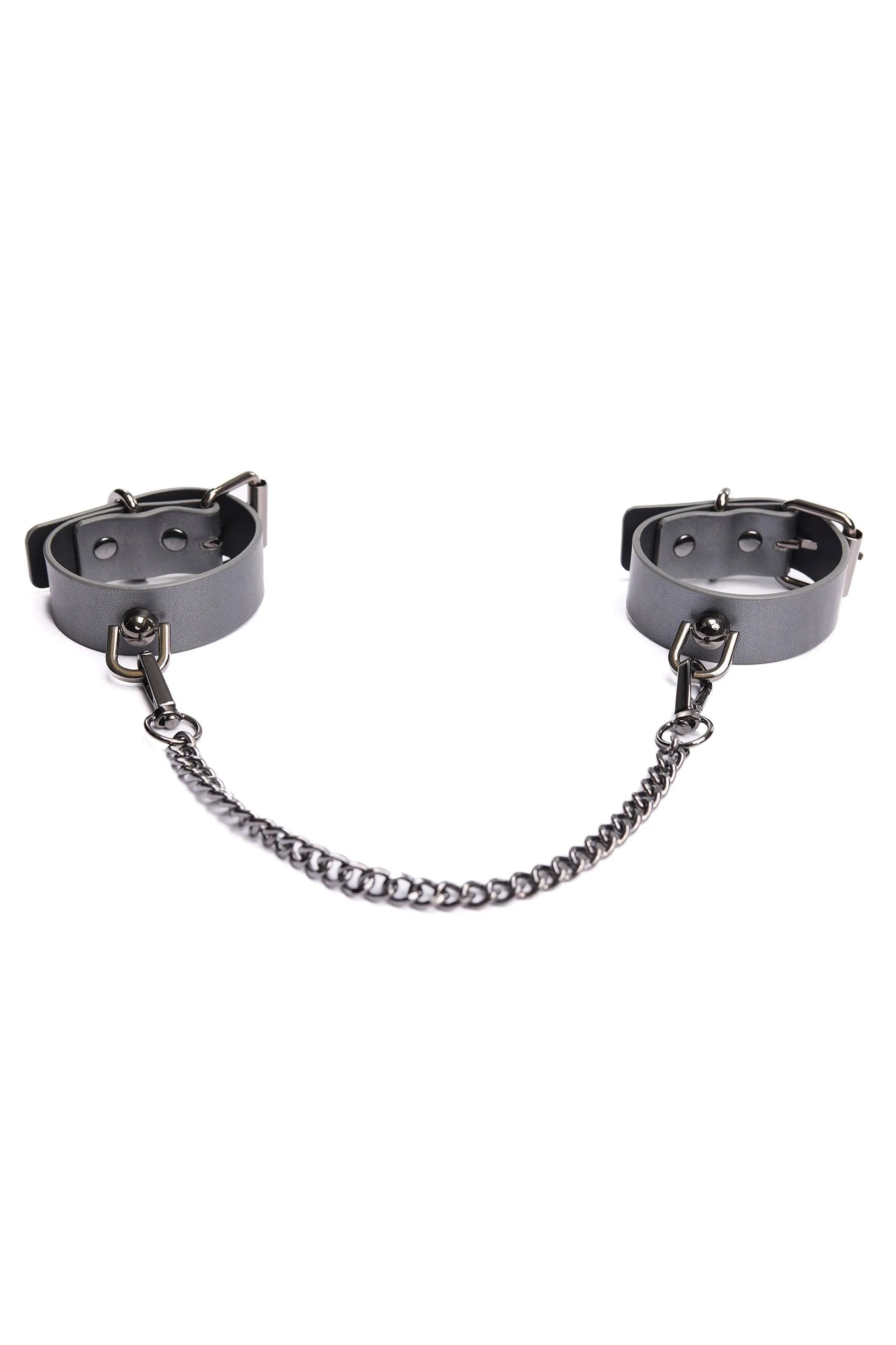 Gunmetal Glam Handcuffs Coquette