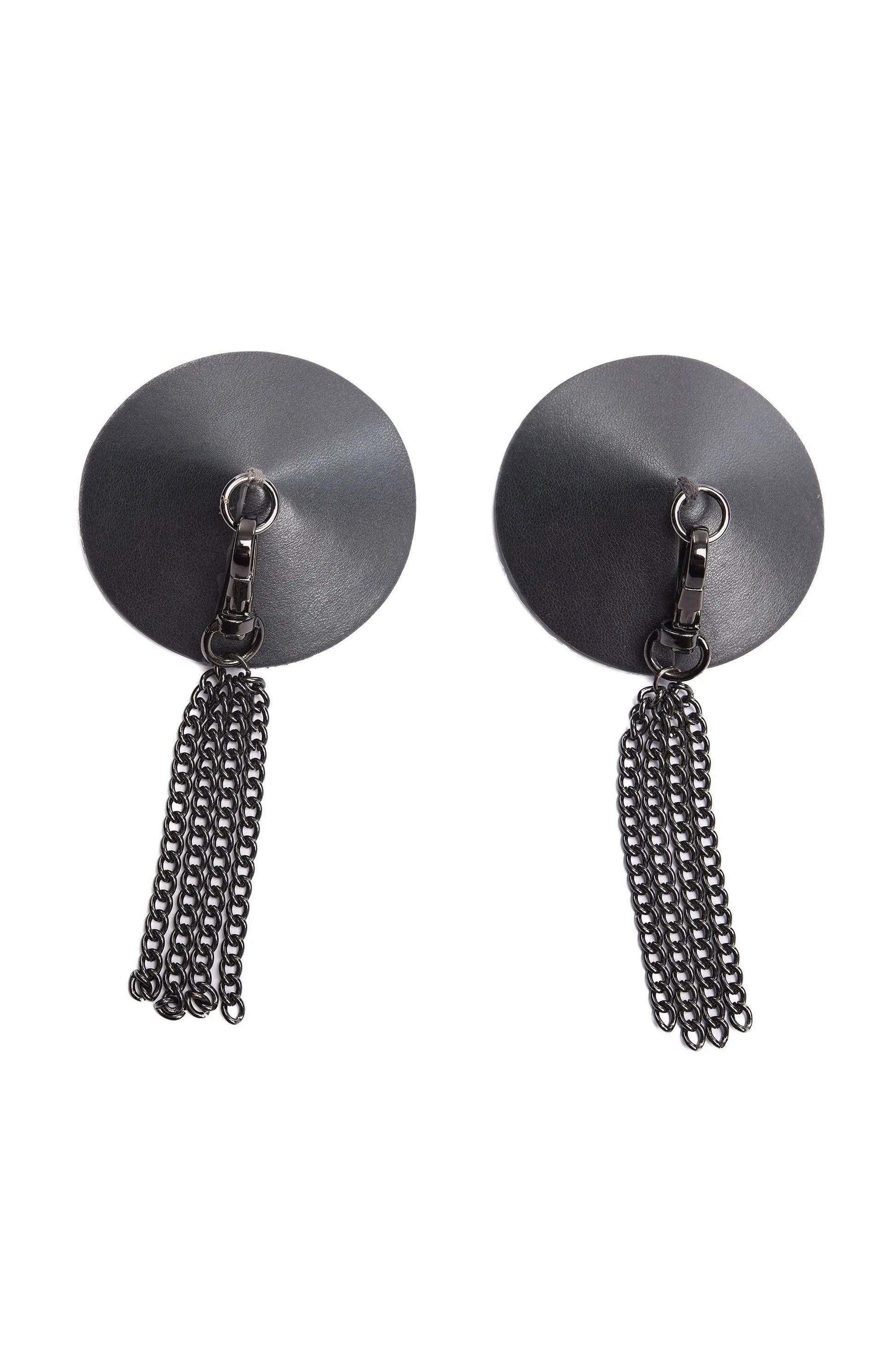 Gunmetal Glam Pasties Coquette