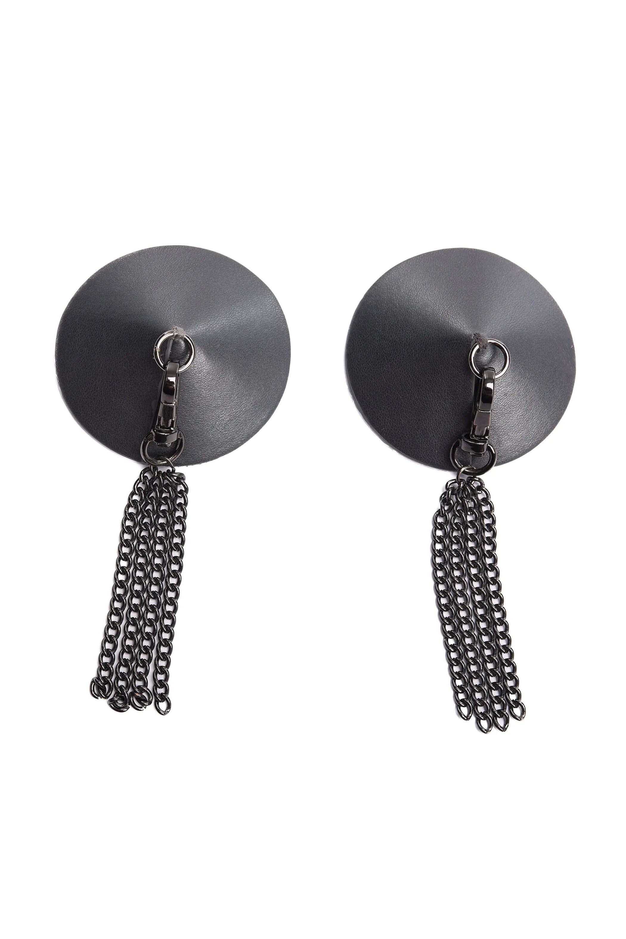 Gunmetal Glam Pasties Coquette