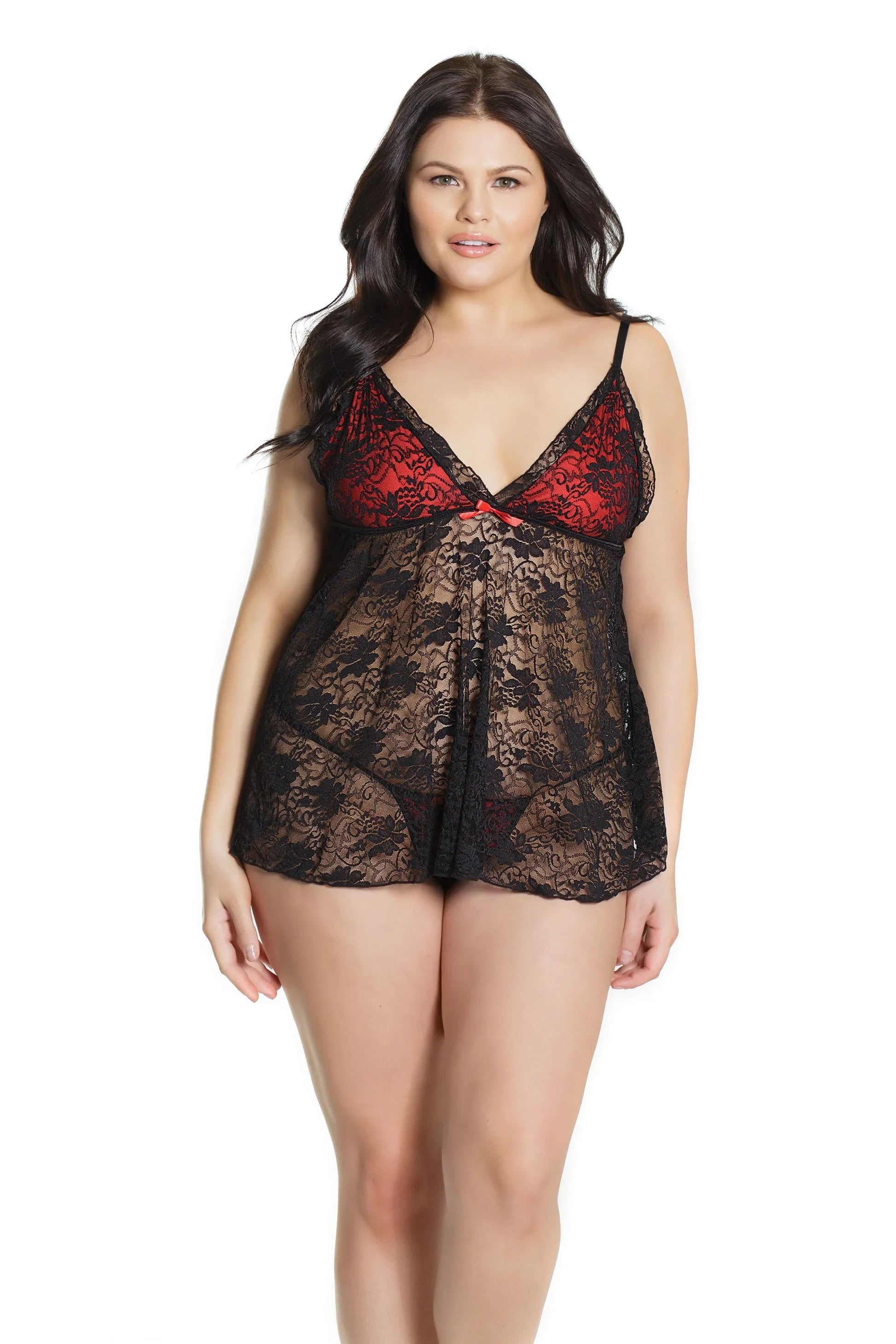 2587 - BABYDOLL Coquette