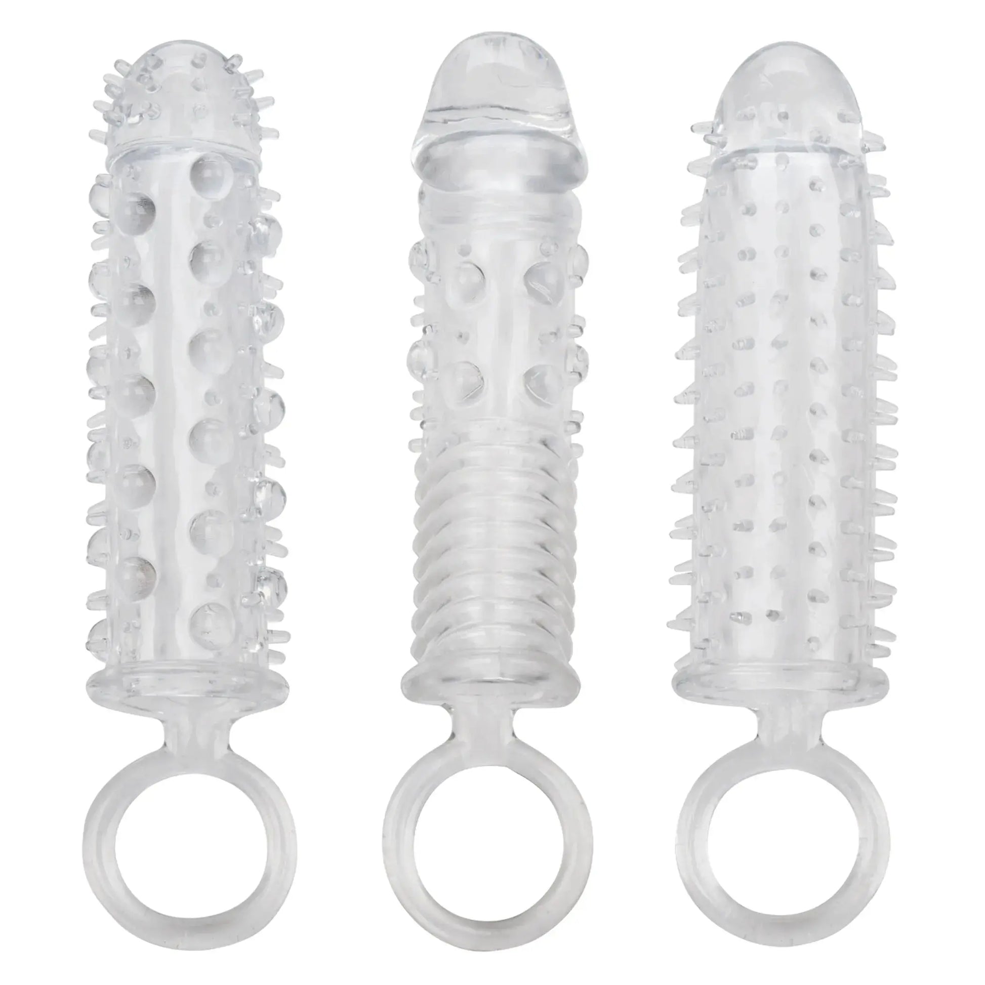 3 Piece Textured Extension Set California Exotic Novelties