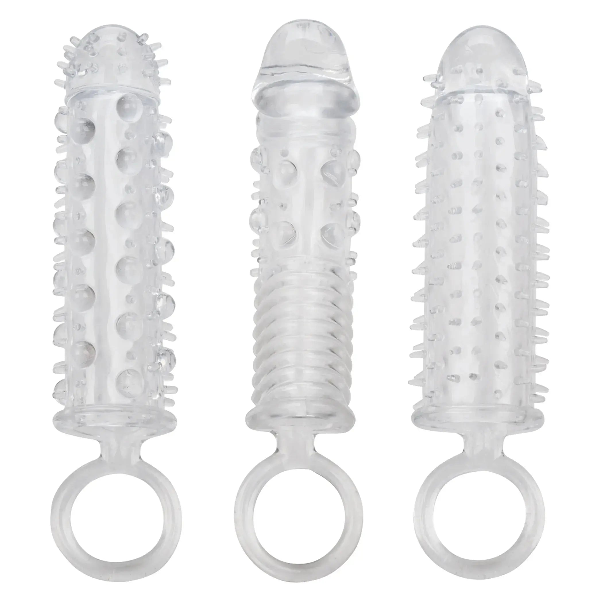 3 Piece Textured Extension Set California Exotic Novelties