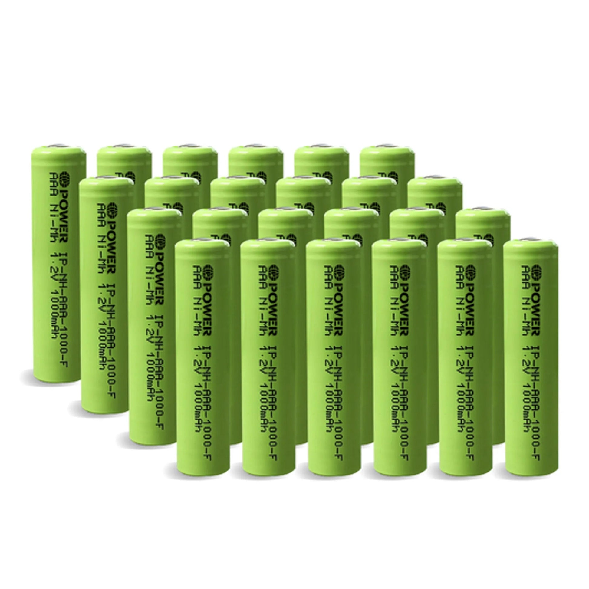 Ni-Mh AAA 1000mAh 1.2V Rechargeable Flat Top Battery 4-Pack IP Power