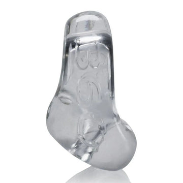 360 Dual Use Clear Cock Ring OXBALLS