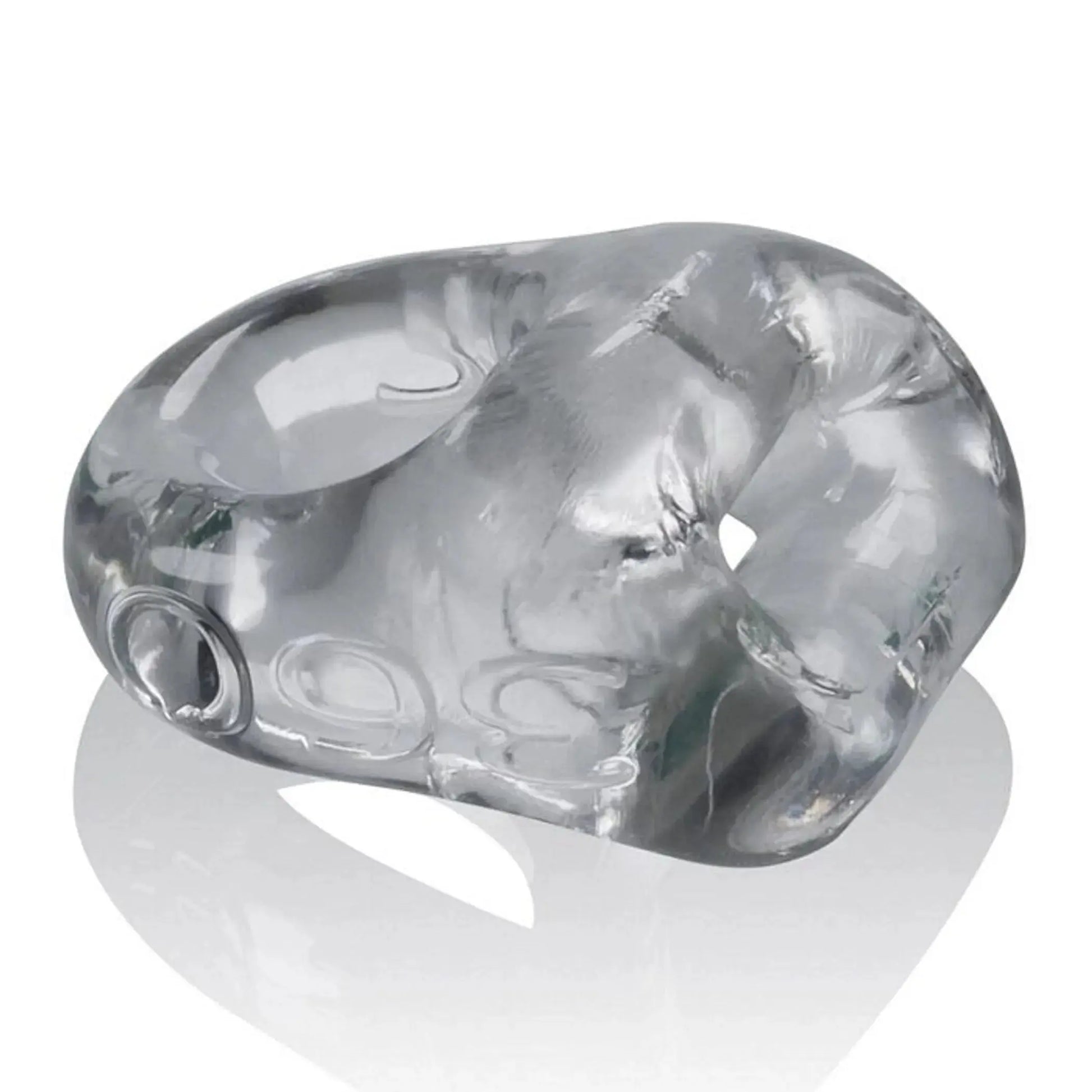 360 Dual Use Clear Cock Ring OXBALLS