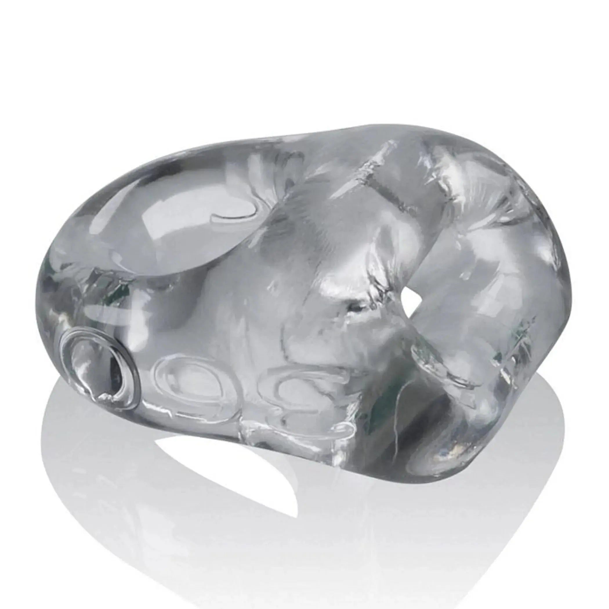 360 Dual Use Clear Cock Ring OXBALLS
