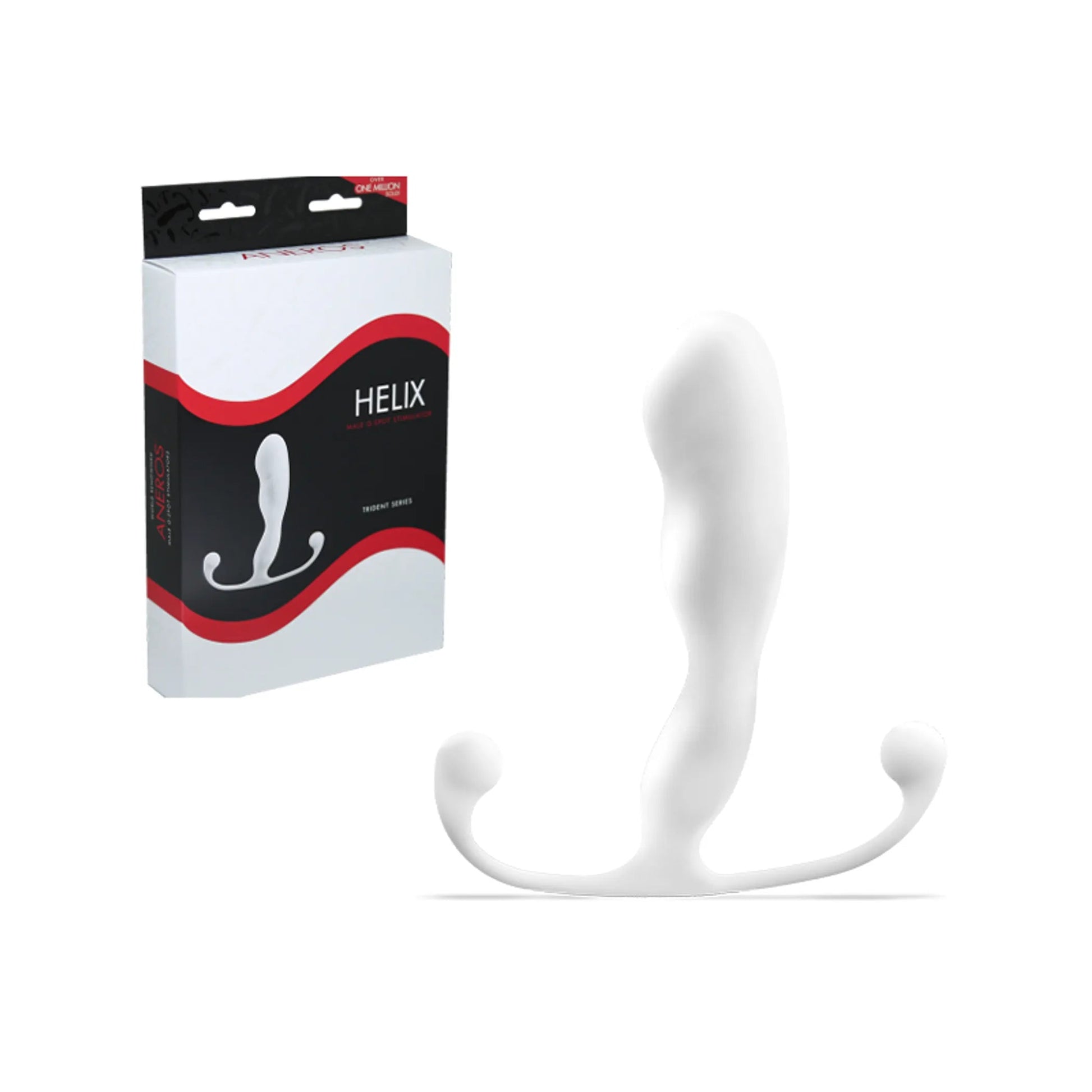 Aneros Helix Trident Prostate Massager White Aneros Toys