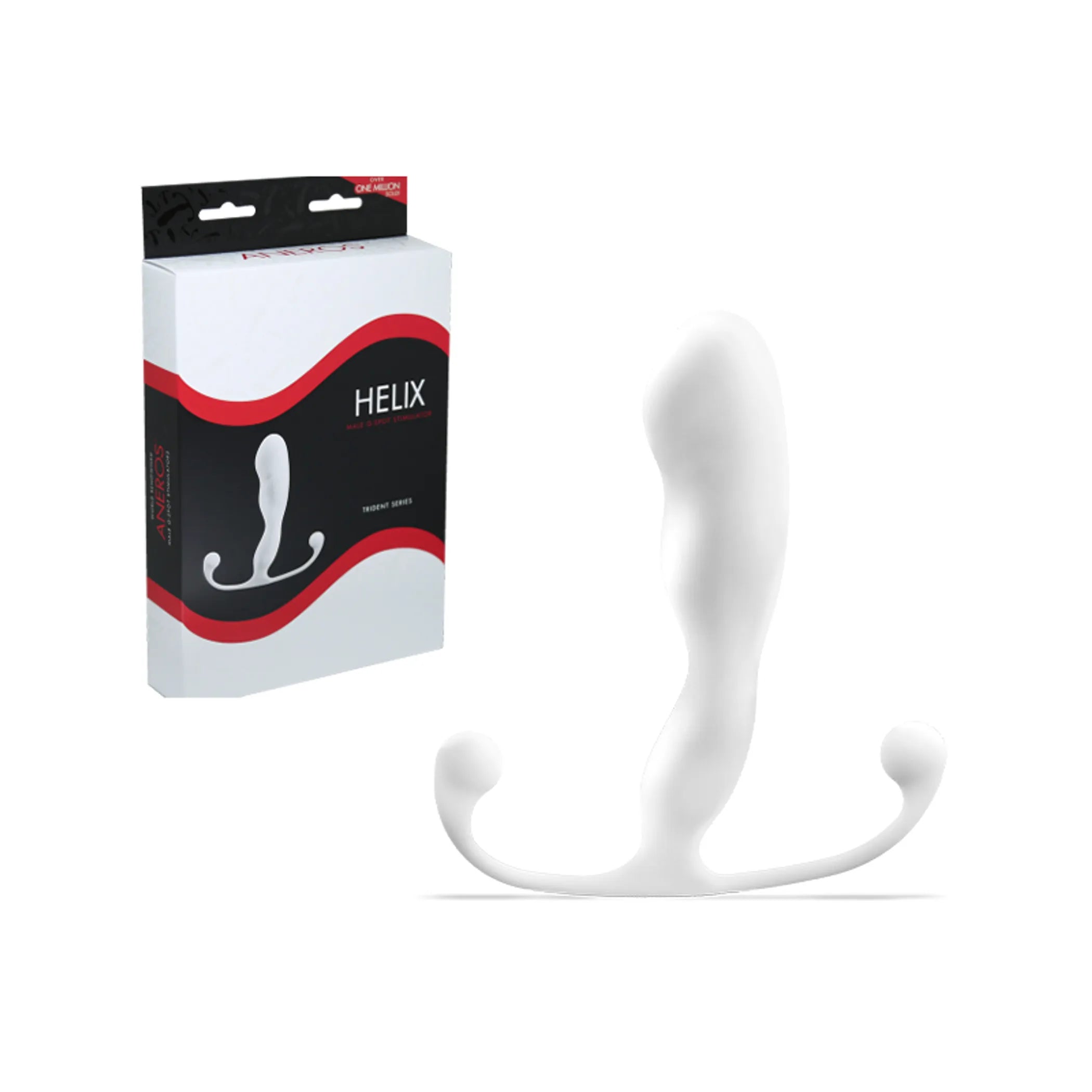 Aneros Helix Trident Prostate Massager White Aneros Toys