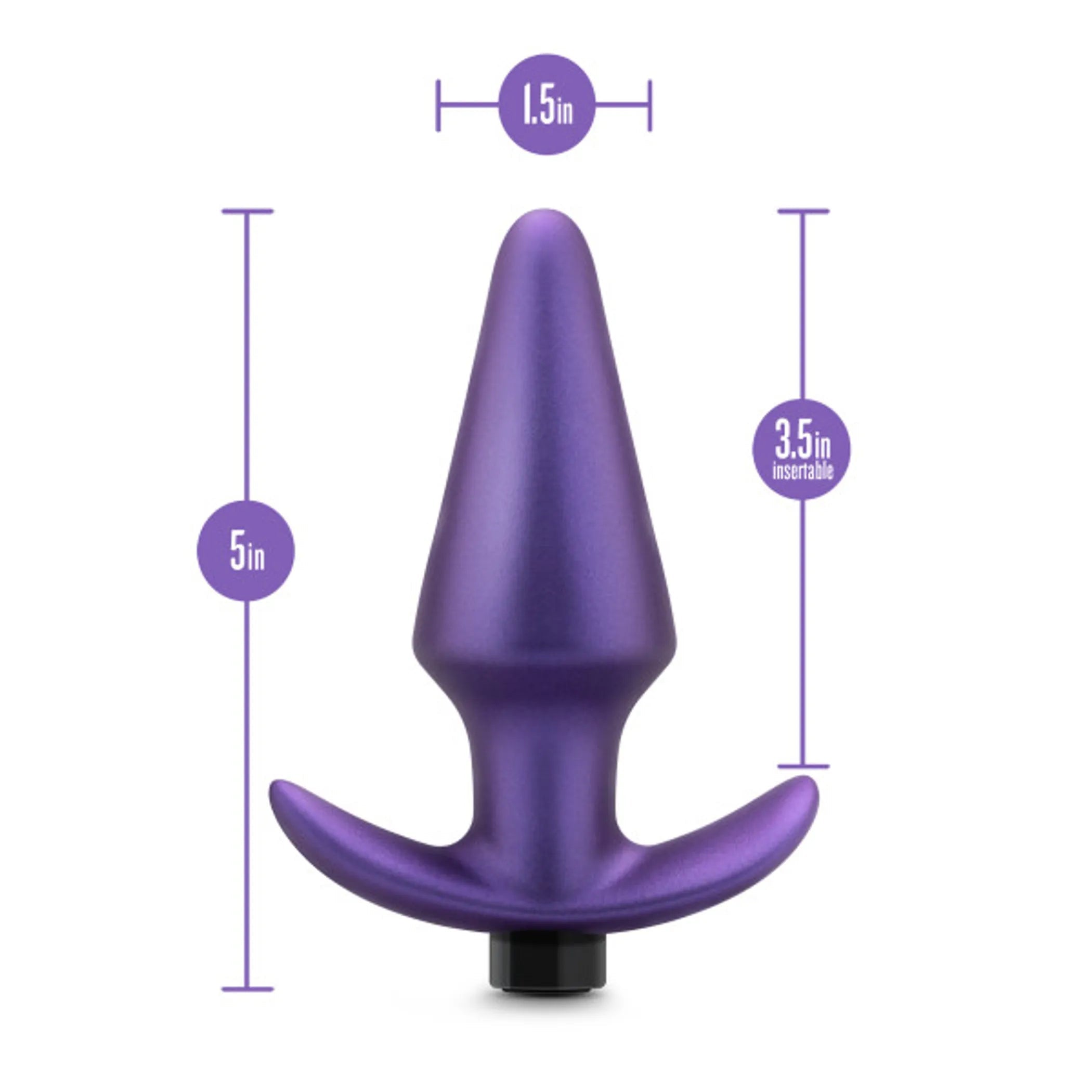 Anal Adventures Matrix Plug Interstellar Astro Violet Blush Novelties