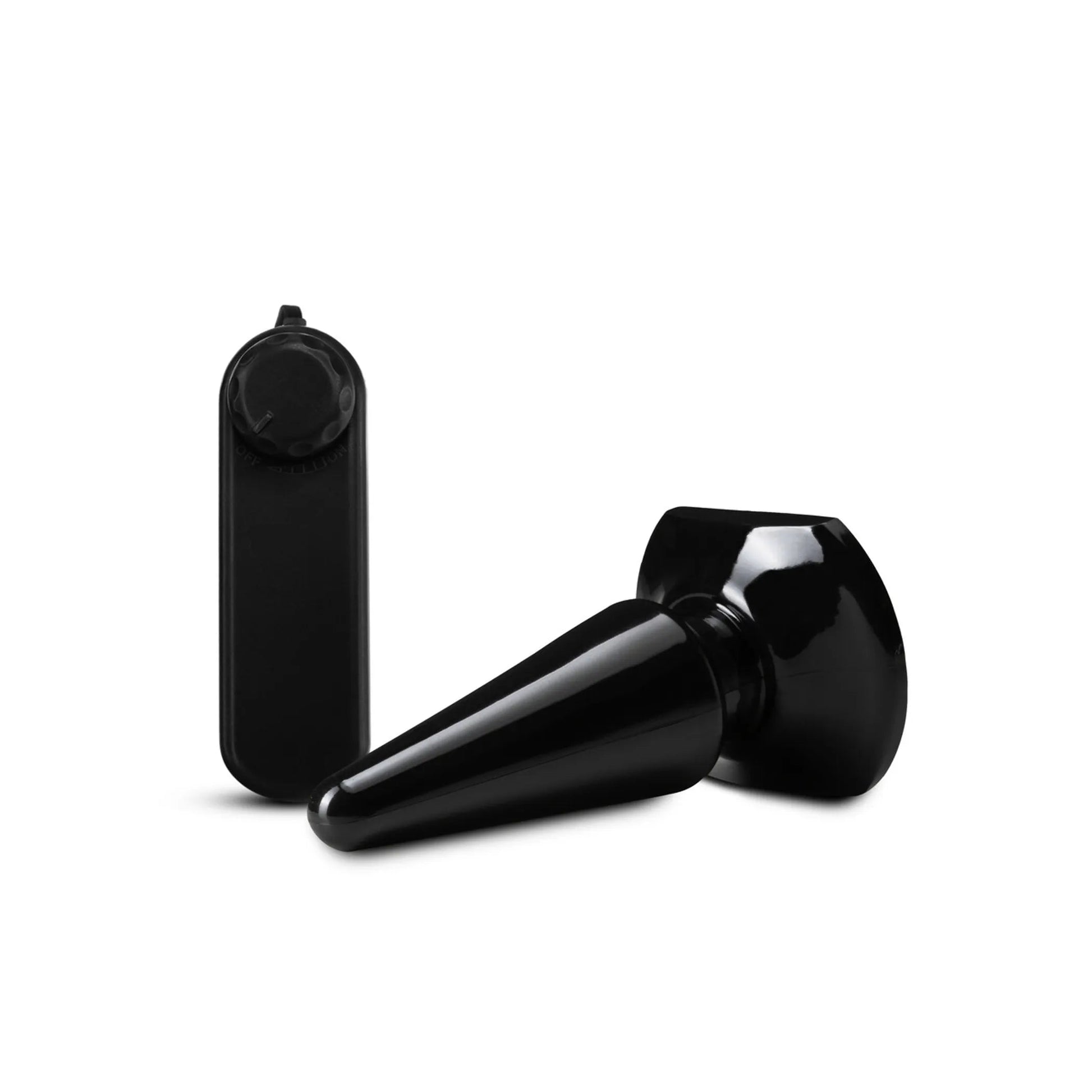 Anal Adventures Basic Vibrating Anal Pleaser Black Blush Novelties