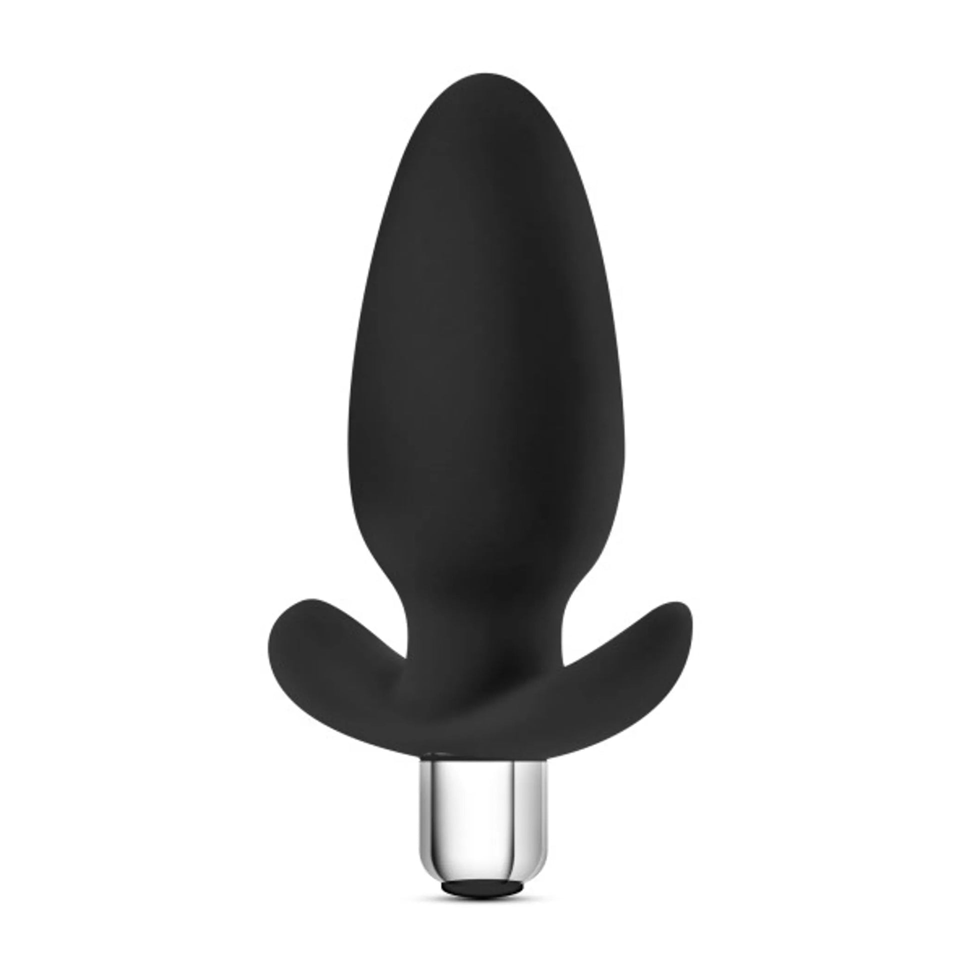 Luxe Little Thumper Black Anal Plug Blush Novelties
