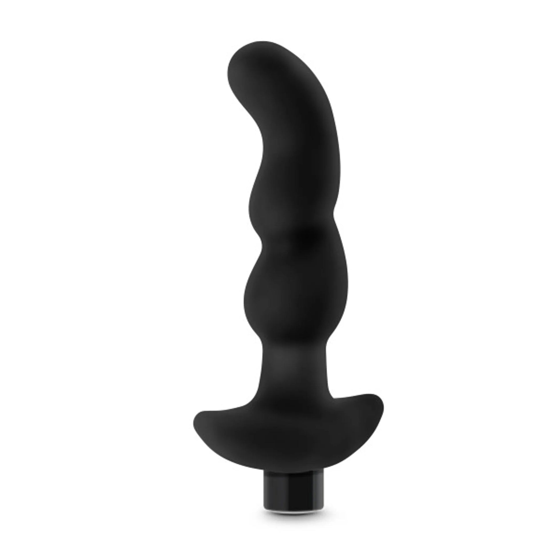 Anal Adventures Platinum Silicone Prostate Massager 03 Black Blush Novelties