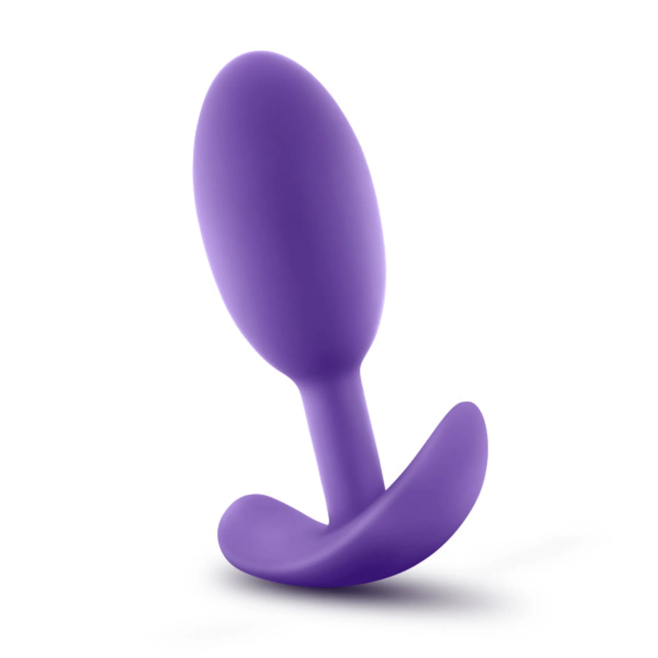 Luxe Wearable Vibra Slim Plug Medium Purple Blush Novelties