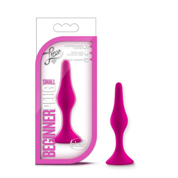 Luxe Beginner Plug Small Pink Blush Novelties