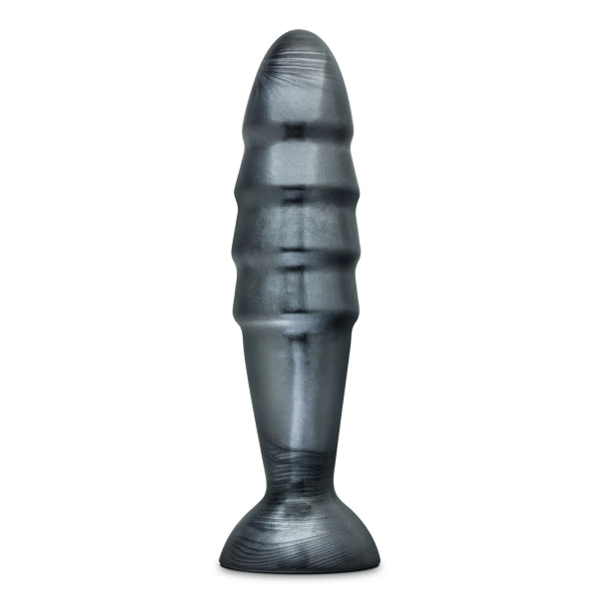 Jet Destructor Carbon Metallic Black Butt Plug Blush Novelties