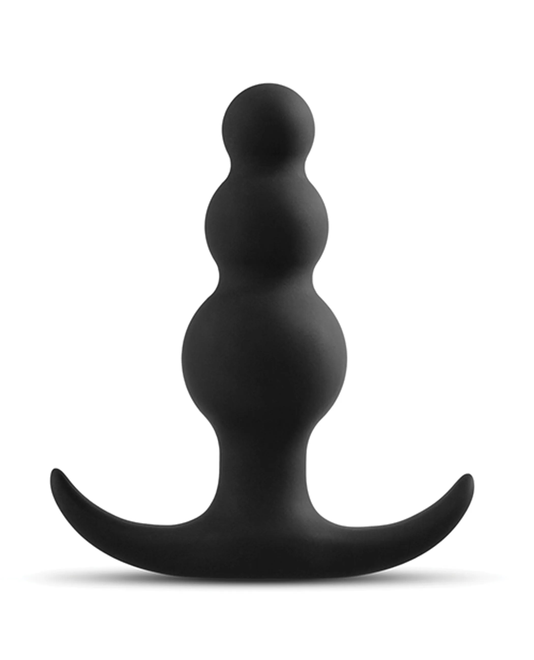Anal Adventures Platinum Beaded Plug Black Blush Novelties