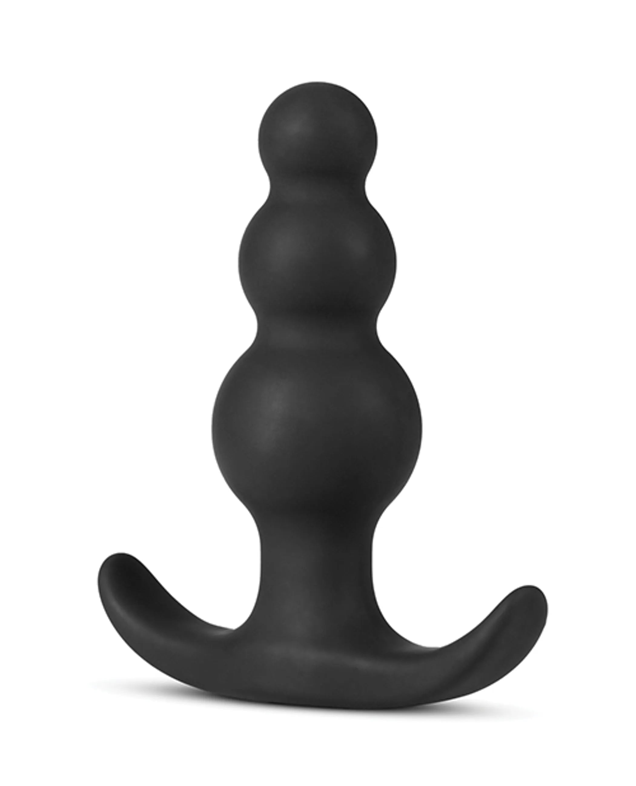 Anal Adventures Platinum Beaded Plug Black Blush Novelties