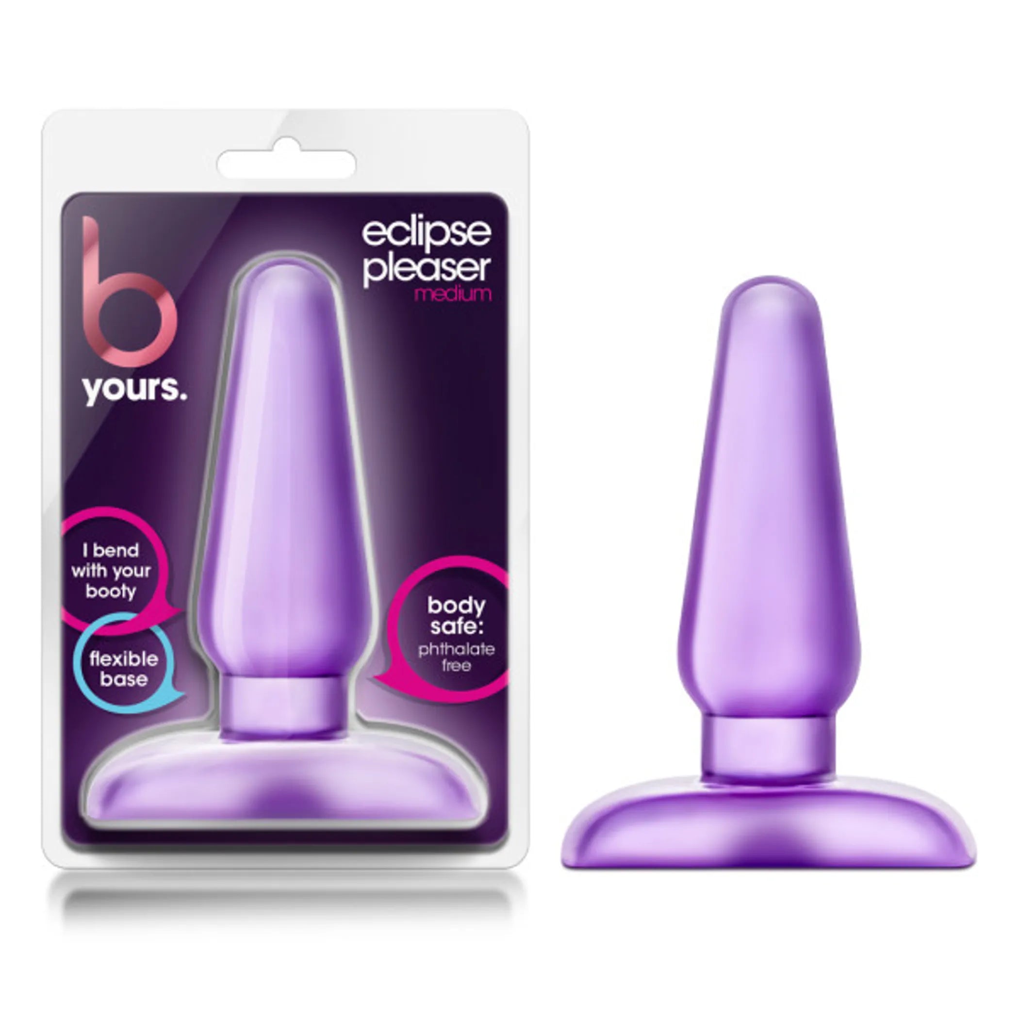 B Yours Eclipse Anal Pleaser Medium Purple Blush Novelties