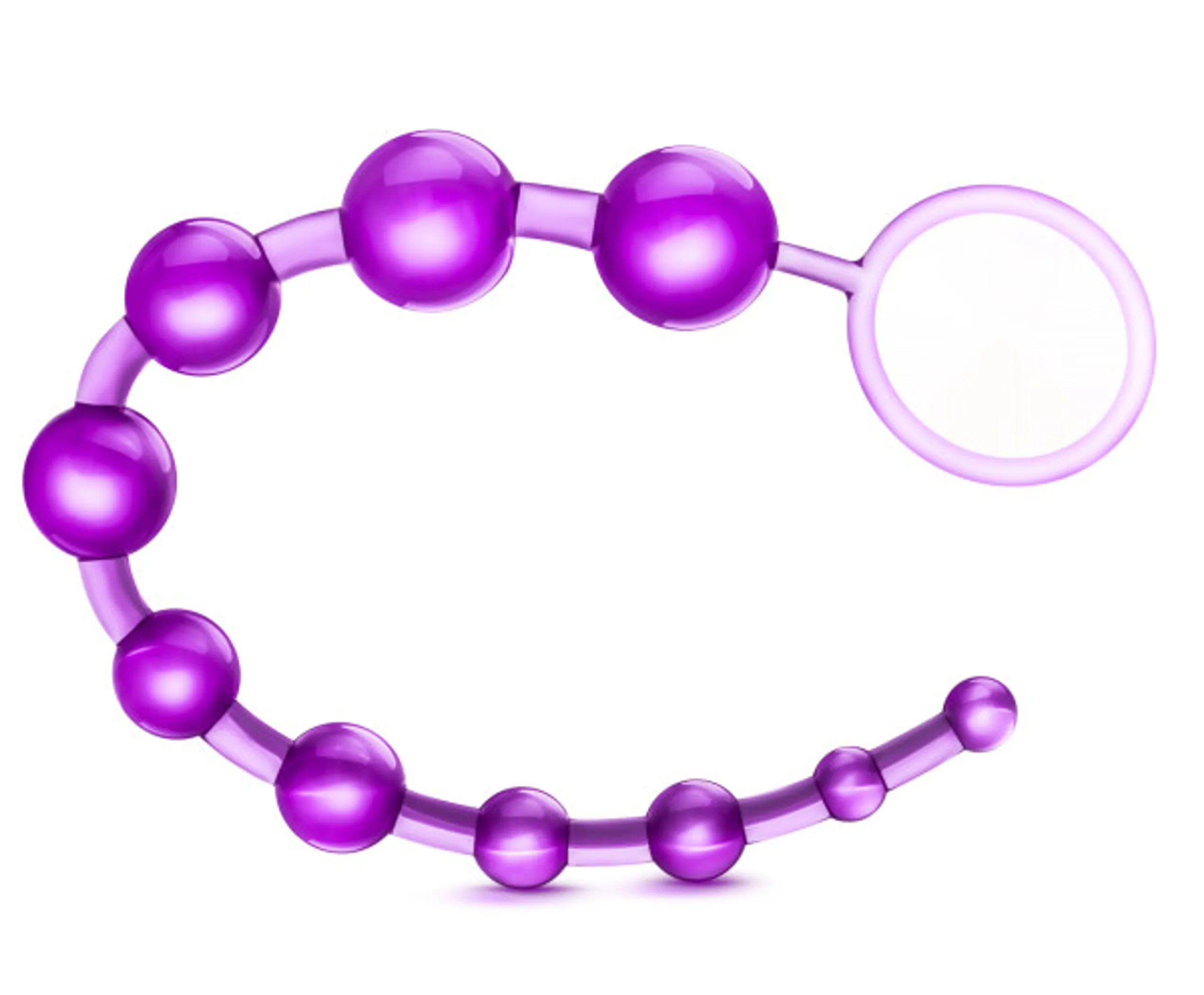B Yours Basic Beads Purple Blush Novelties