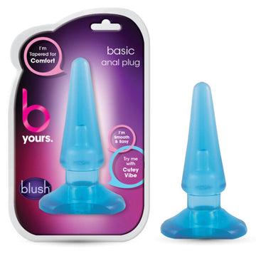 Sassy Anal Plug Blue Blush Novelties
