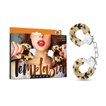 Temptasia Furry Leopard Cuffs Blush Novelties