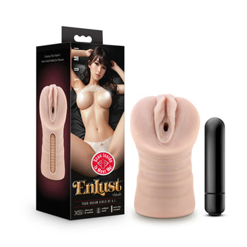 Enlust Ayumi Vibrating Stroker Blush Novelties