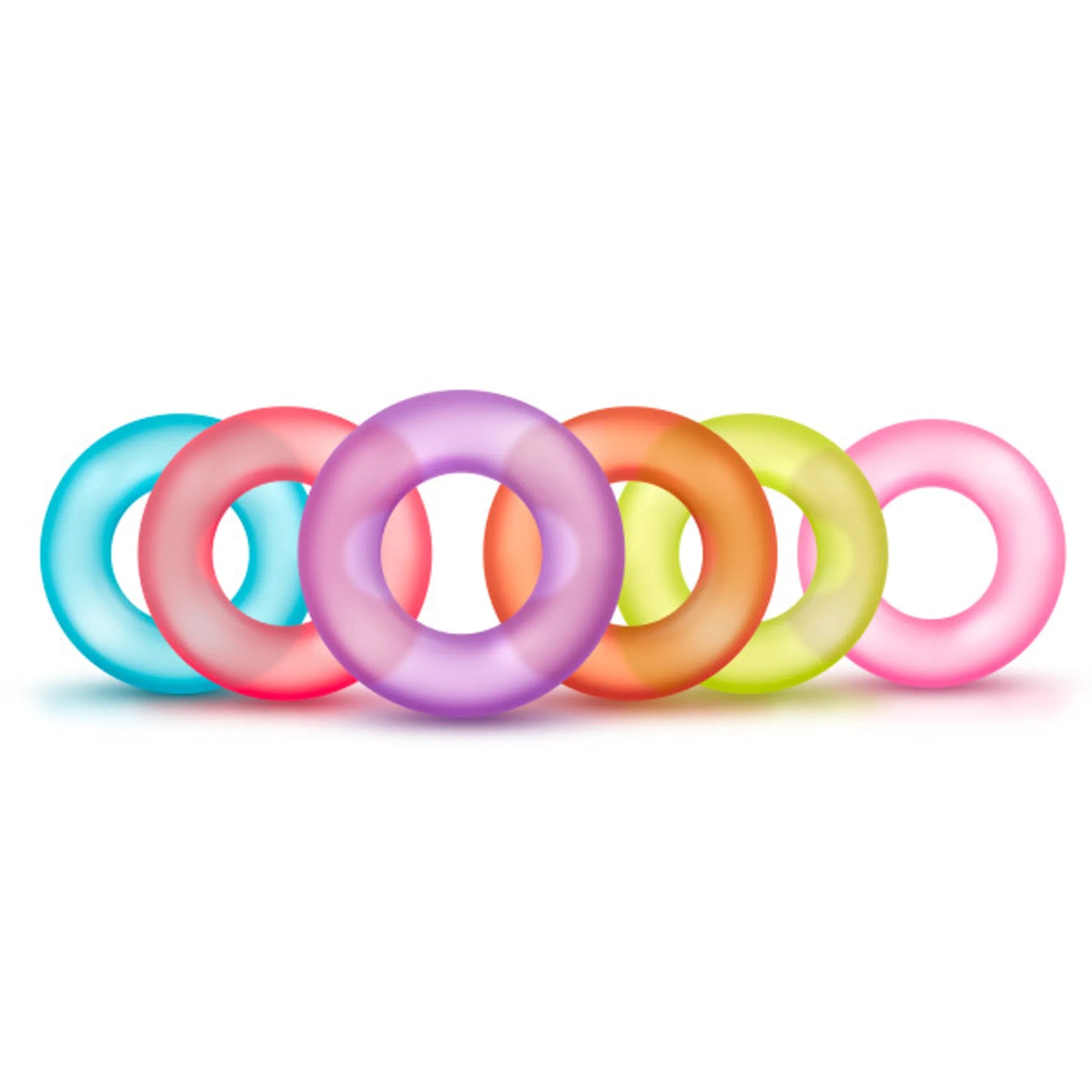 Play With Me King of the Ring 6-Pack Love Rings Blush Novelties