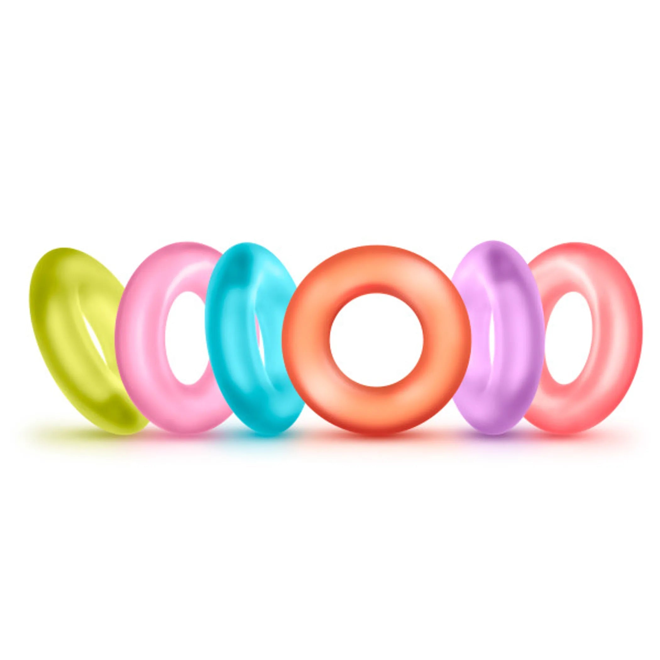 Play With Me King of the Ring 6-Pack Love Rings Blush Novelties