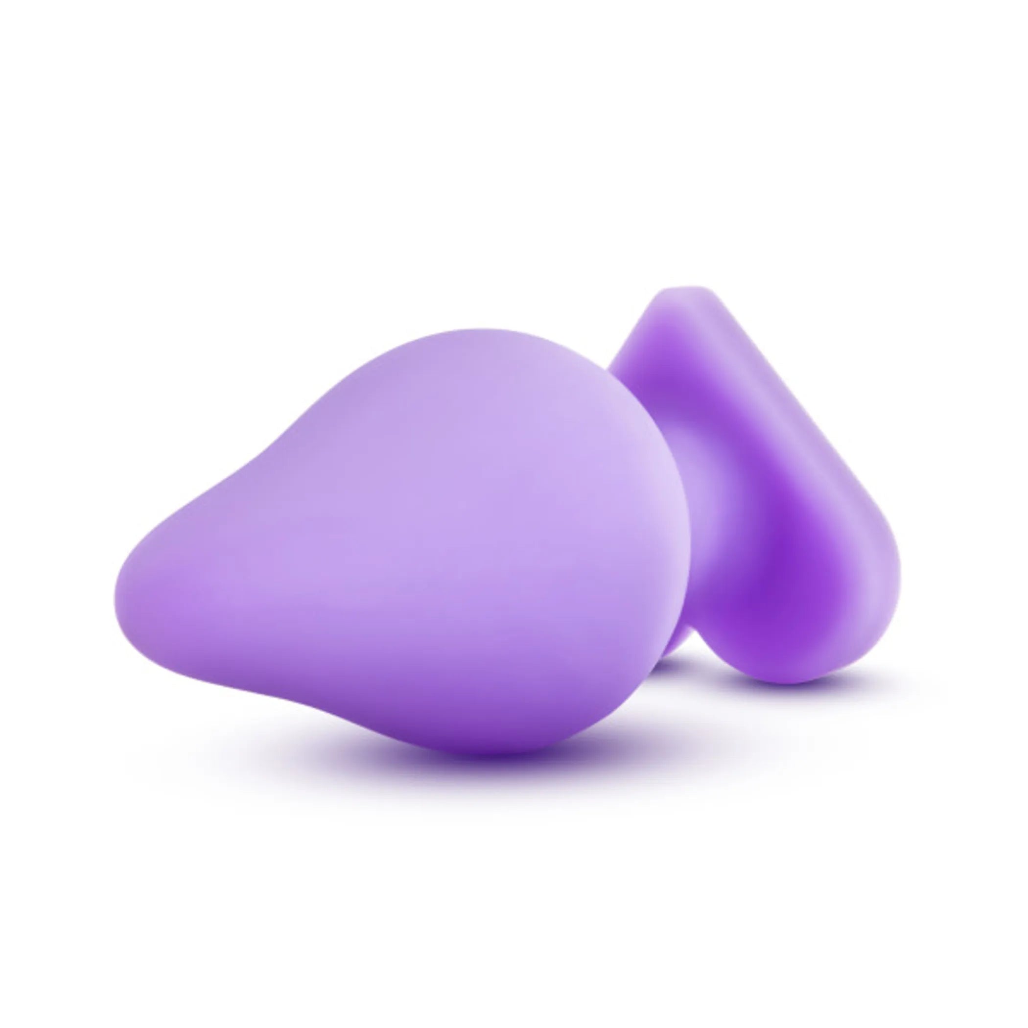 Naughtier Candy Hearts Purple Butt Plug Blush Novelties