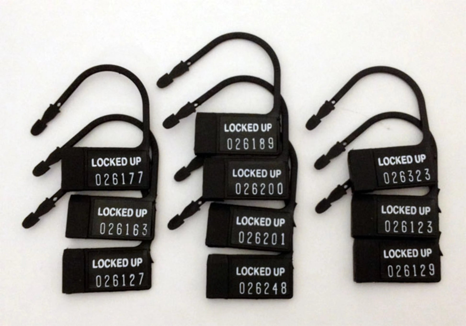 Chastity 10-Pack One-Time Use Plastic Locks CBX Male Chastity
