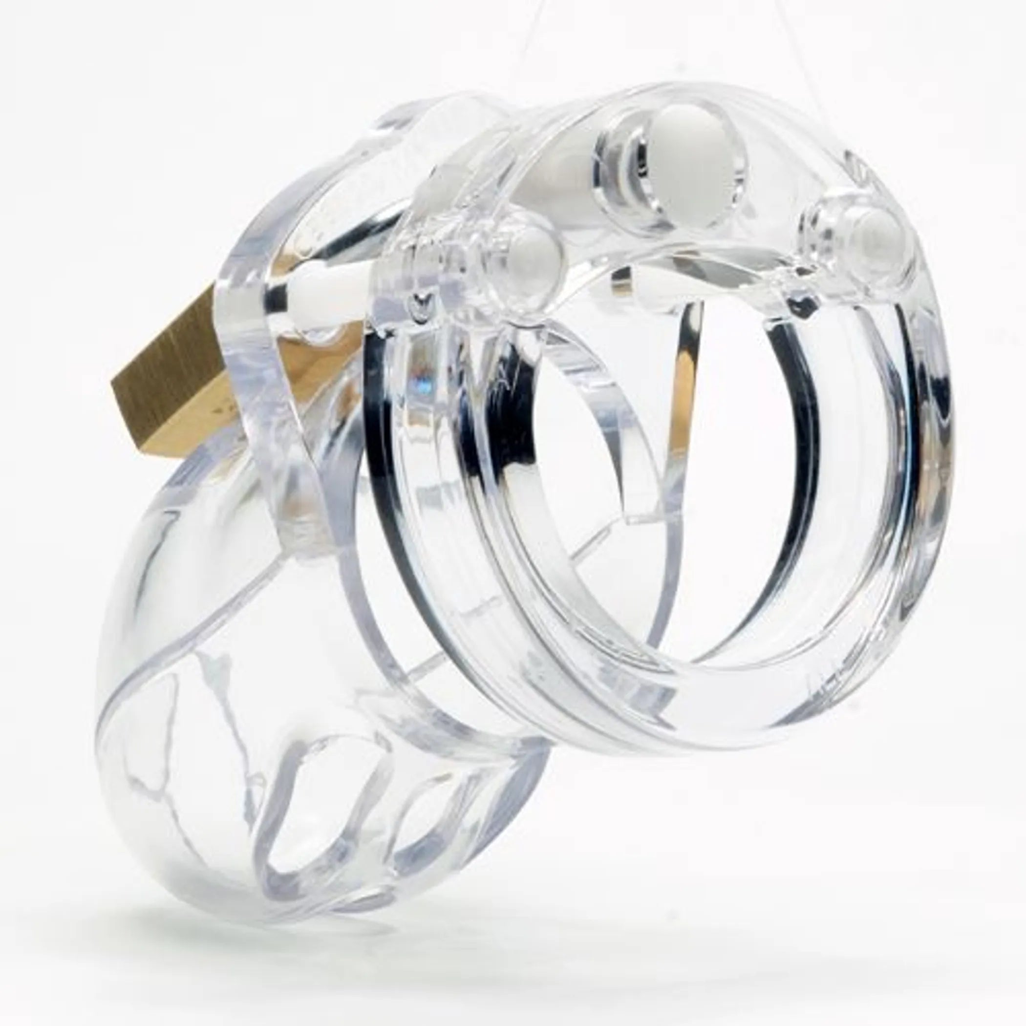 Mr. Stubb Kit 1.75in Clear Cock Cage CBX Male Chastity
